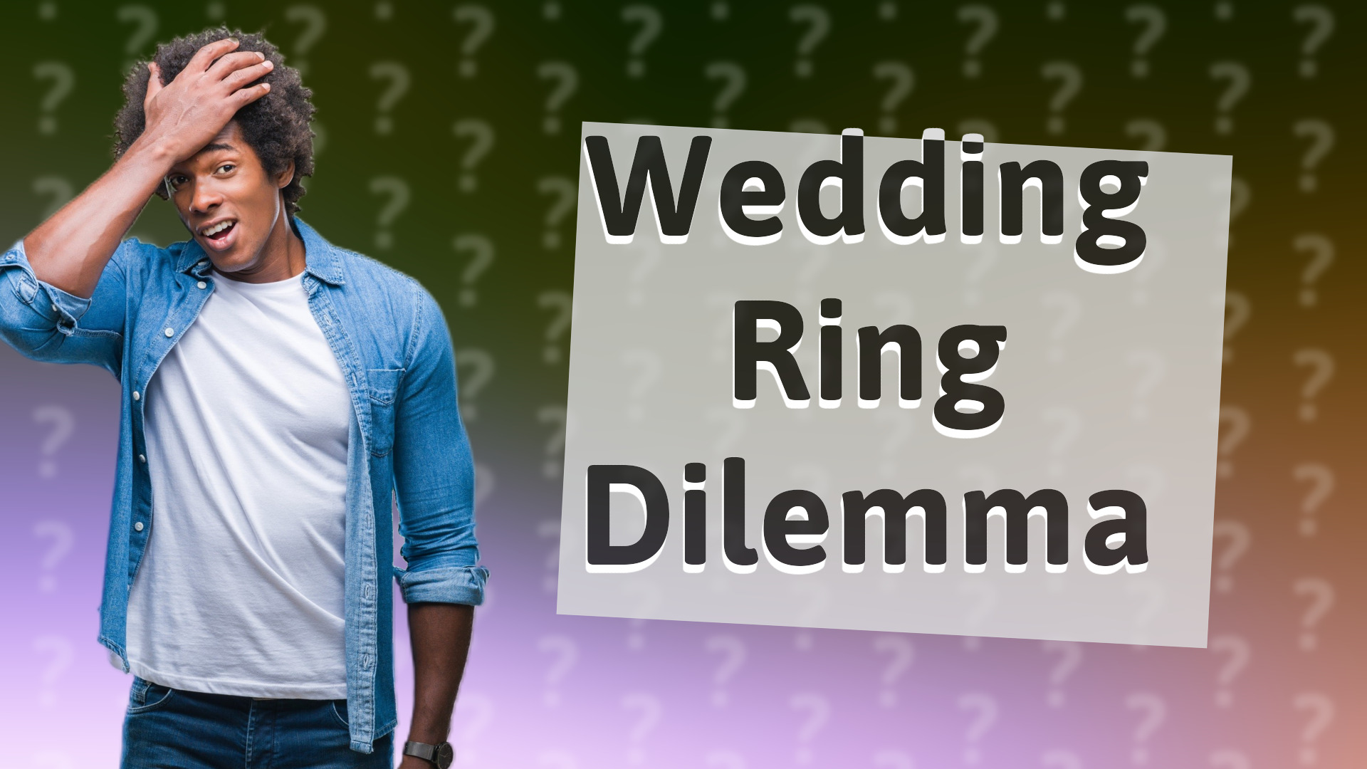 Wedding Ring Dilemma