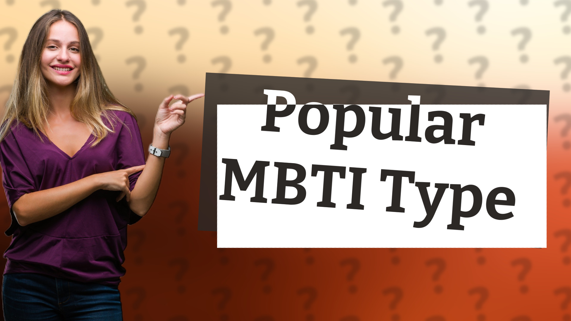 Popular MBTI Type