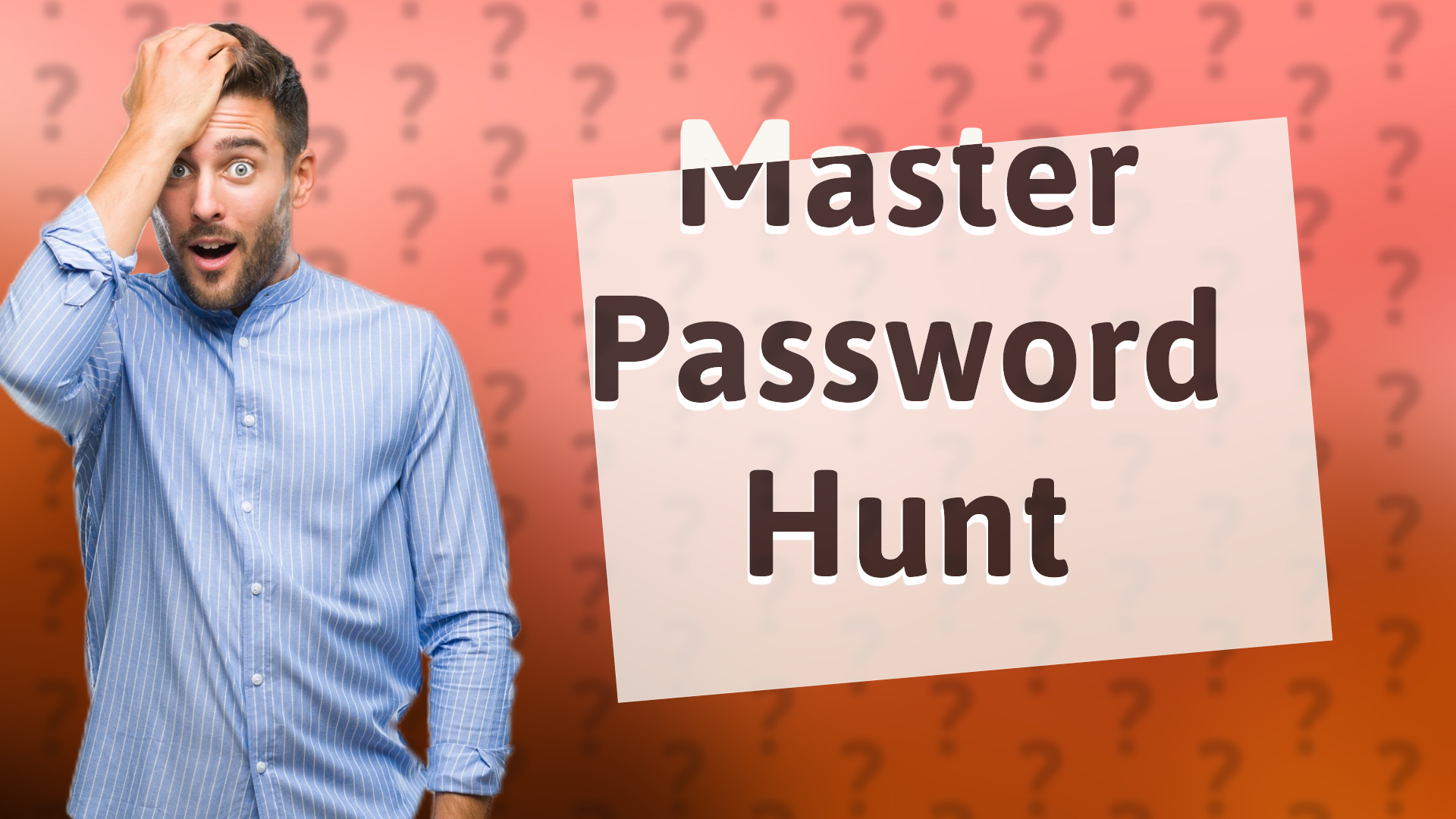 Master Password Hunt