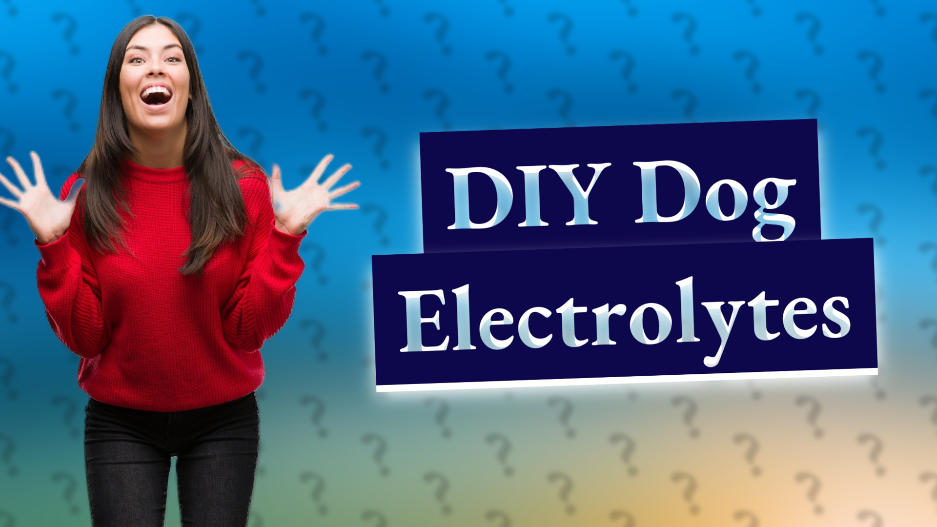 DIY Dog Electrolytes