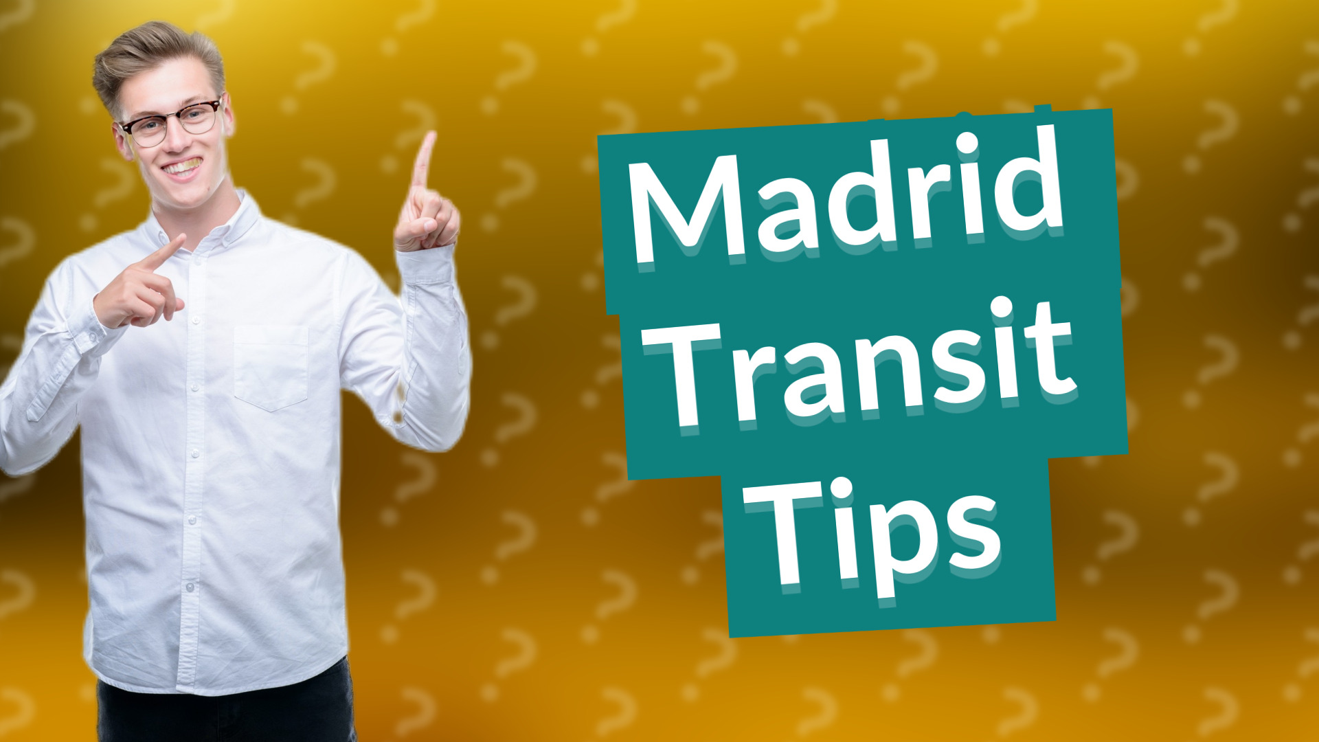 Madrid Transit Tips