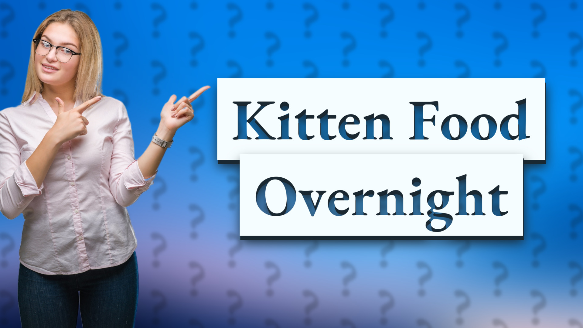 Kitten Food Overnight