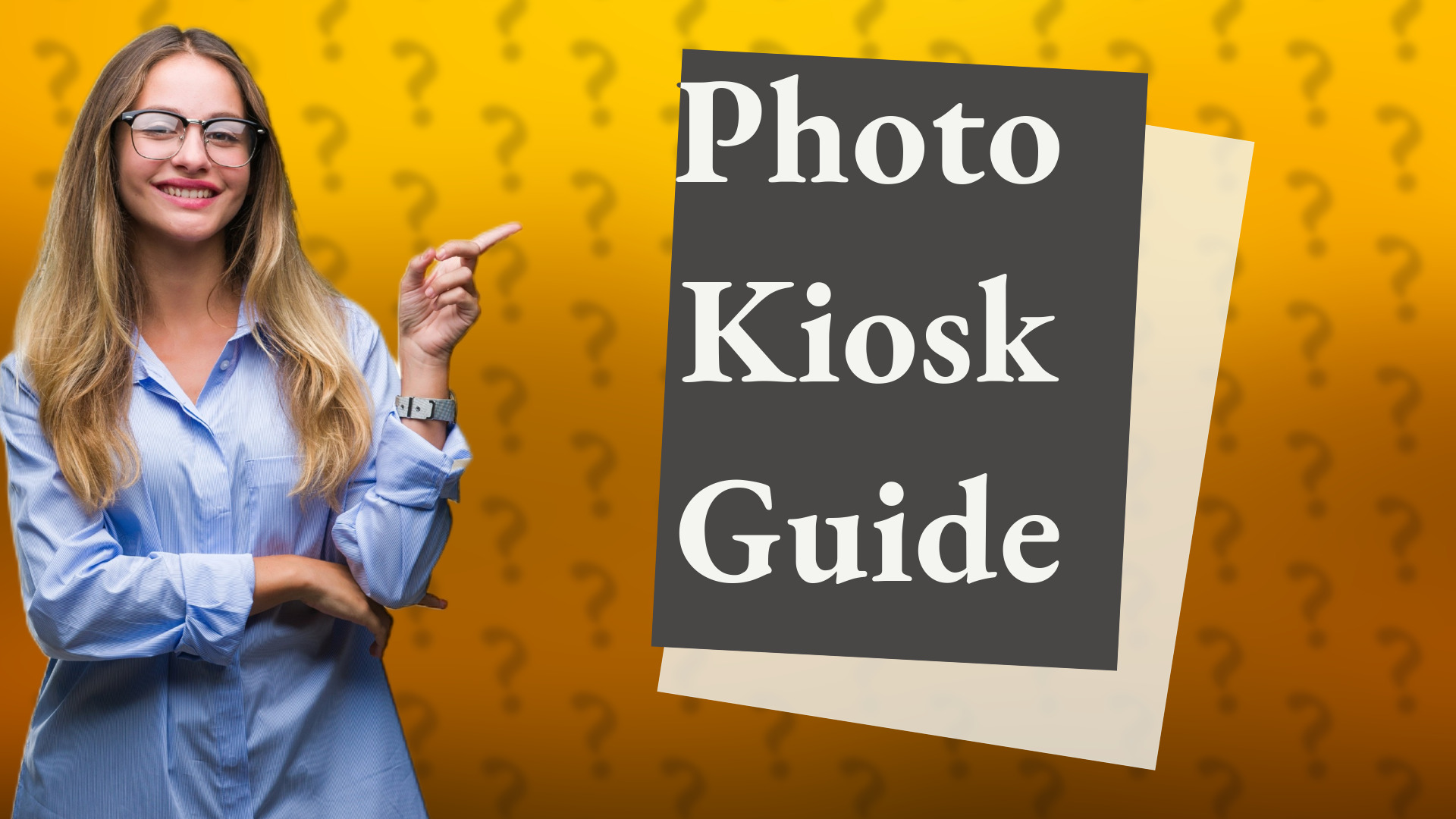 Photo Kiosk Guide