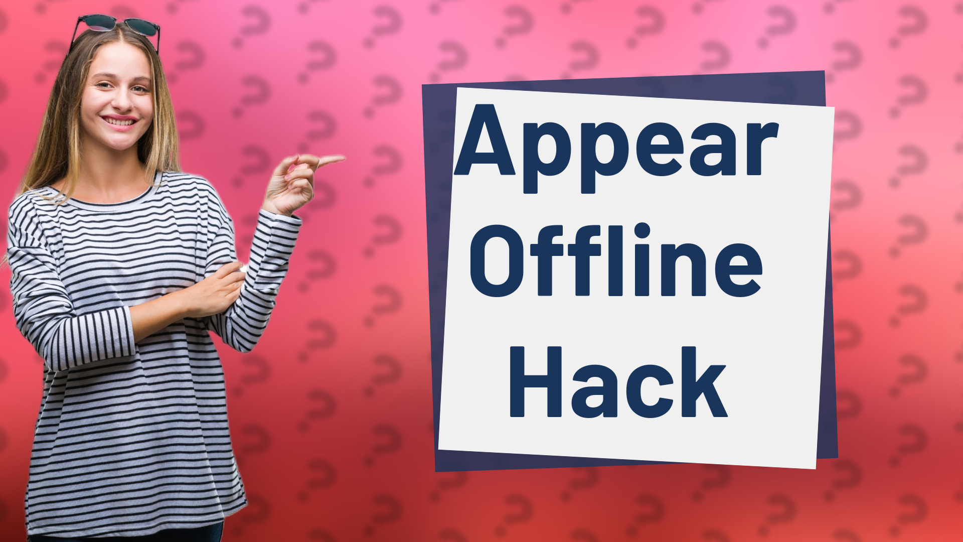 Appear Offline Hack