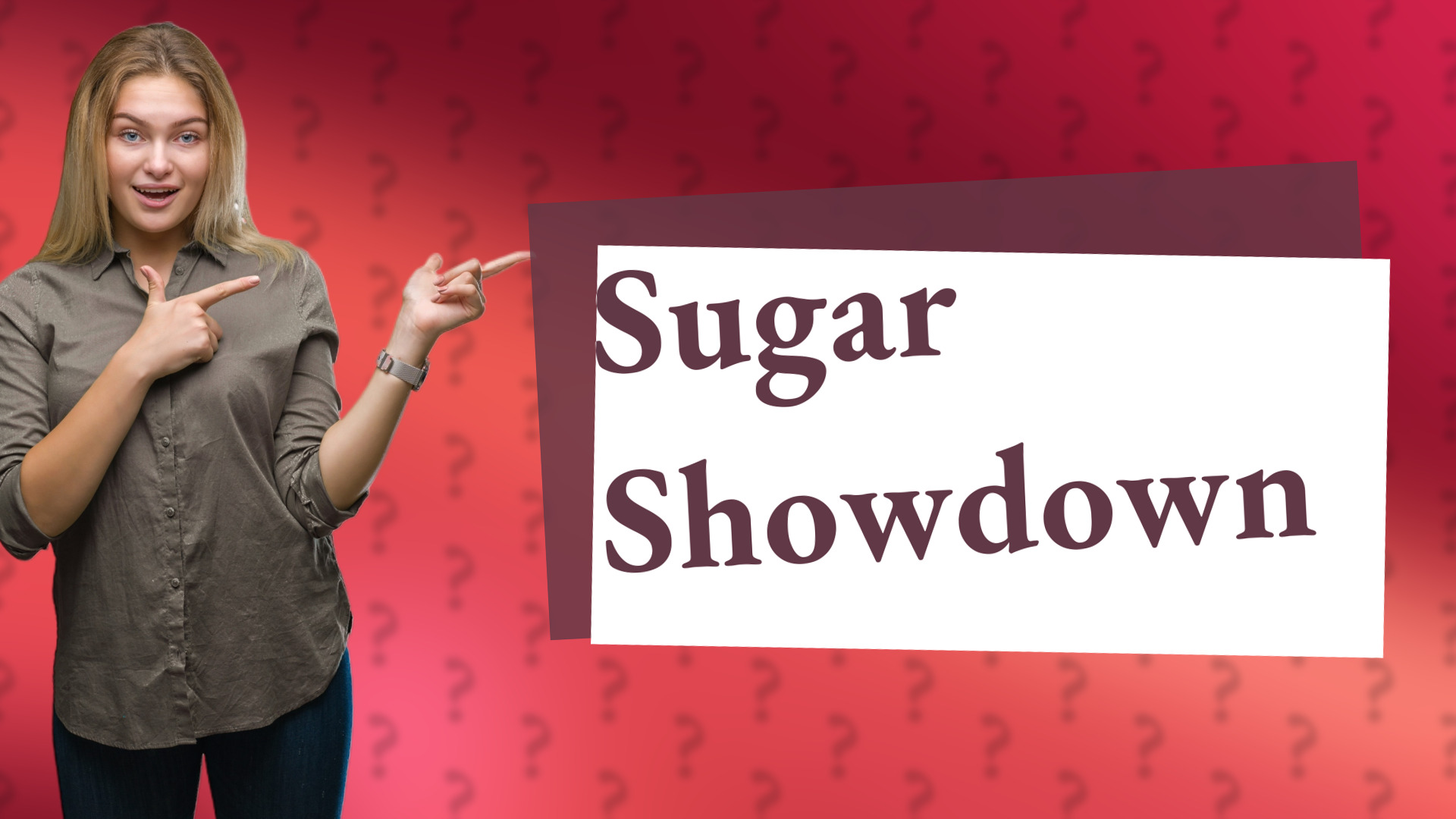 Sugar Showdown