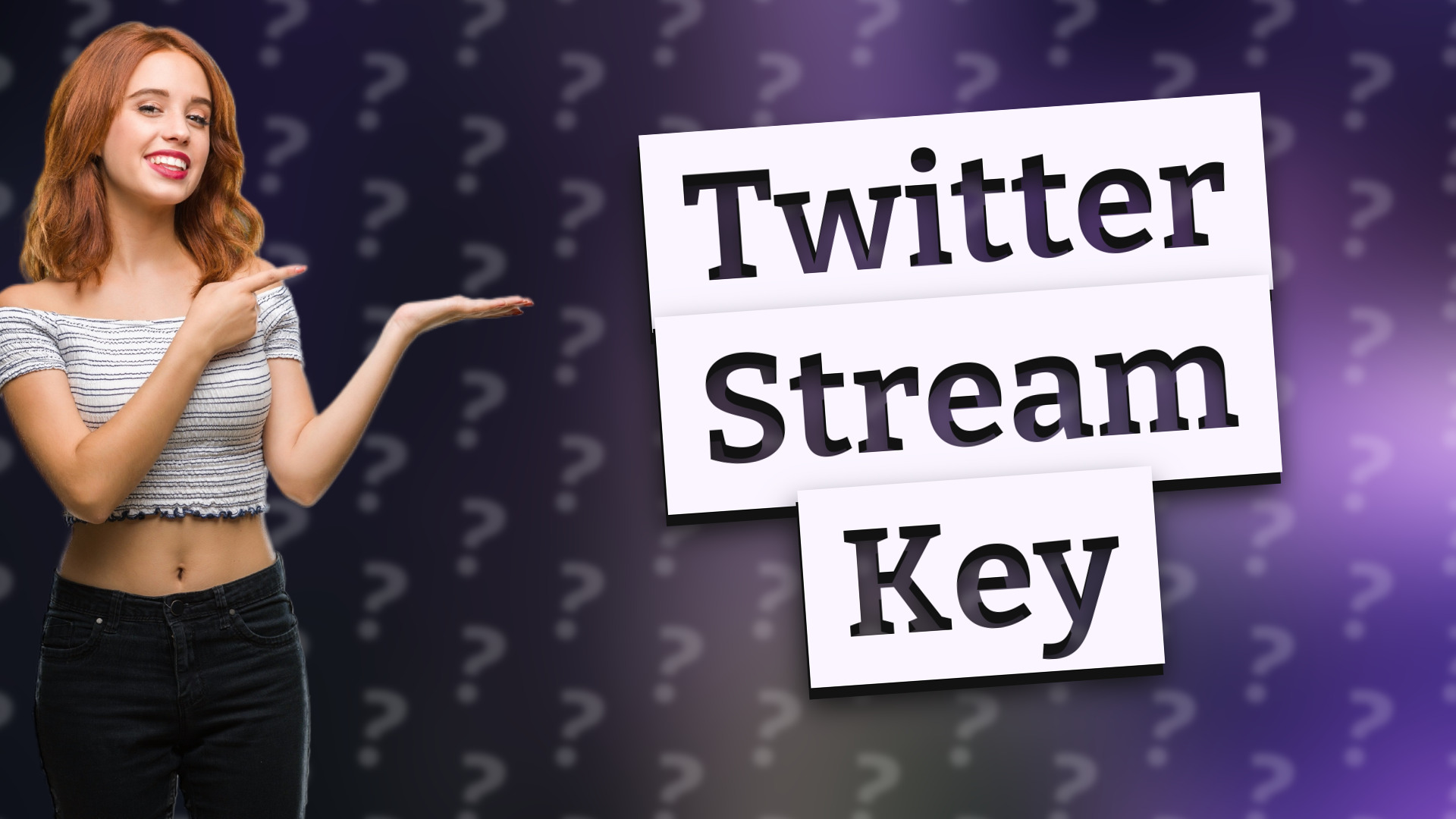 Twitter Stream Key
