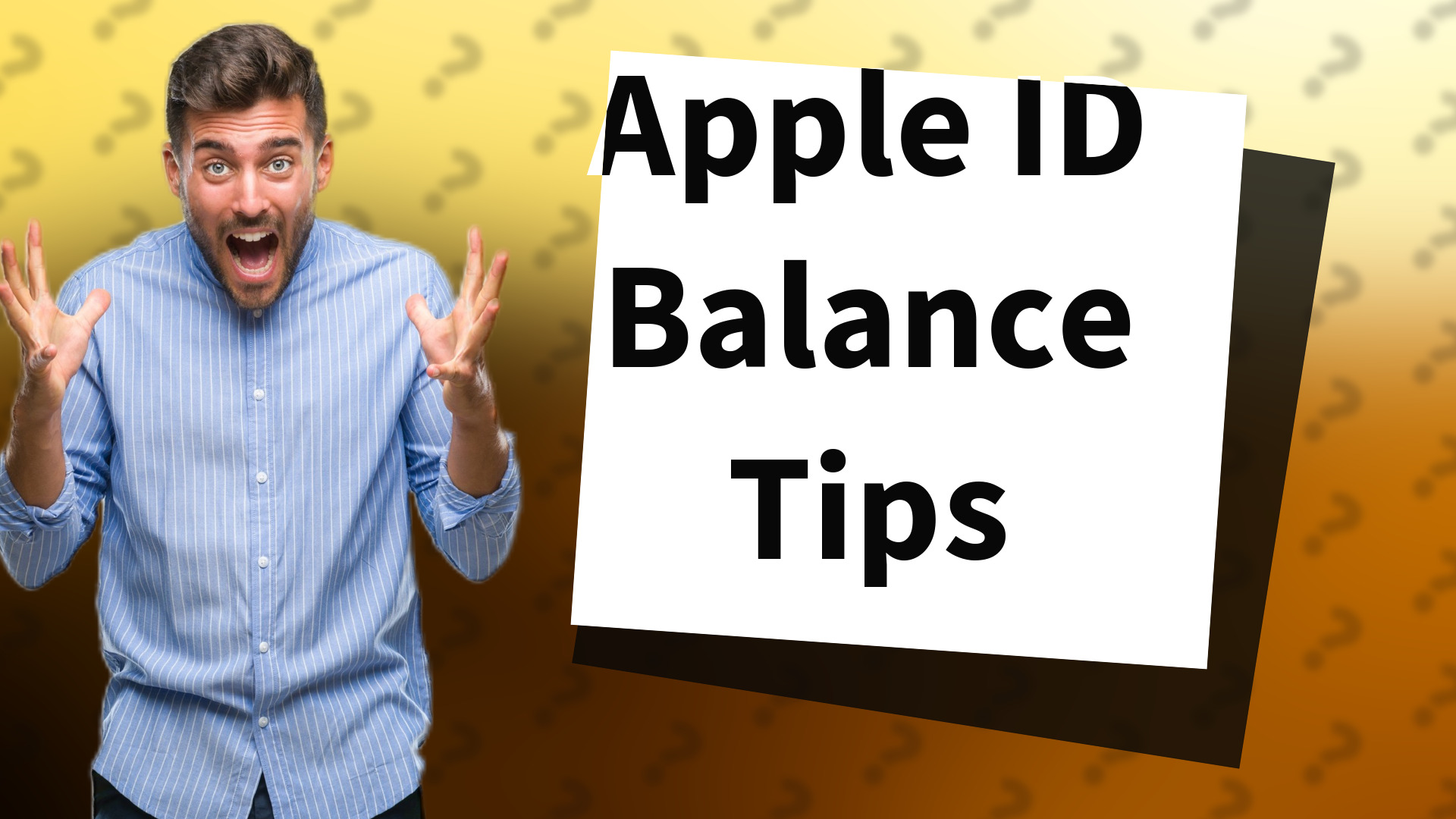 Apple ID Balance Tips