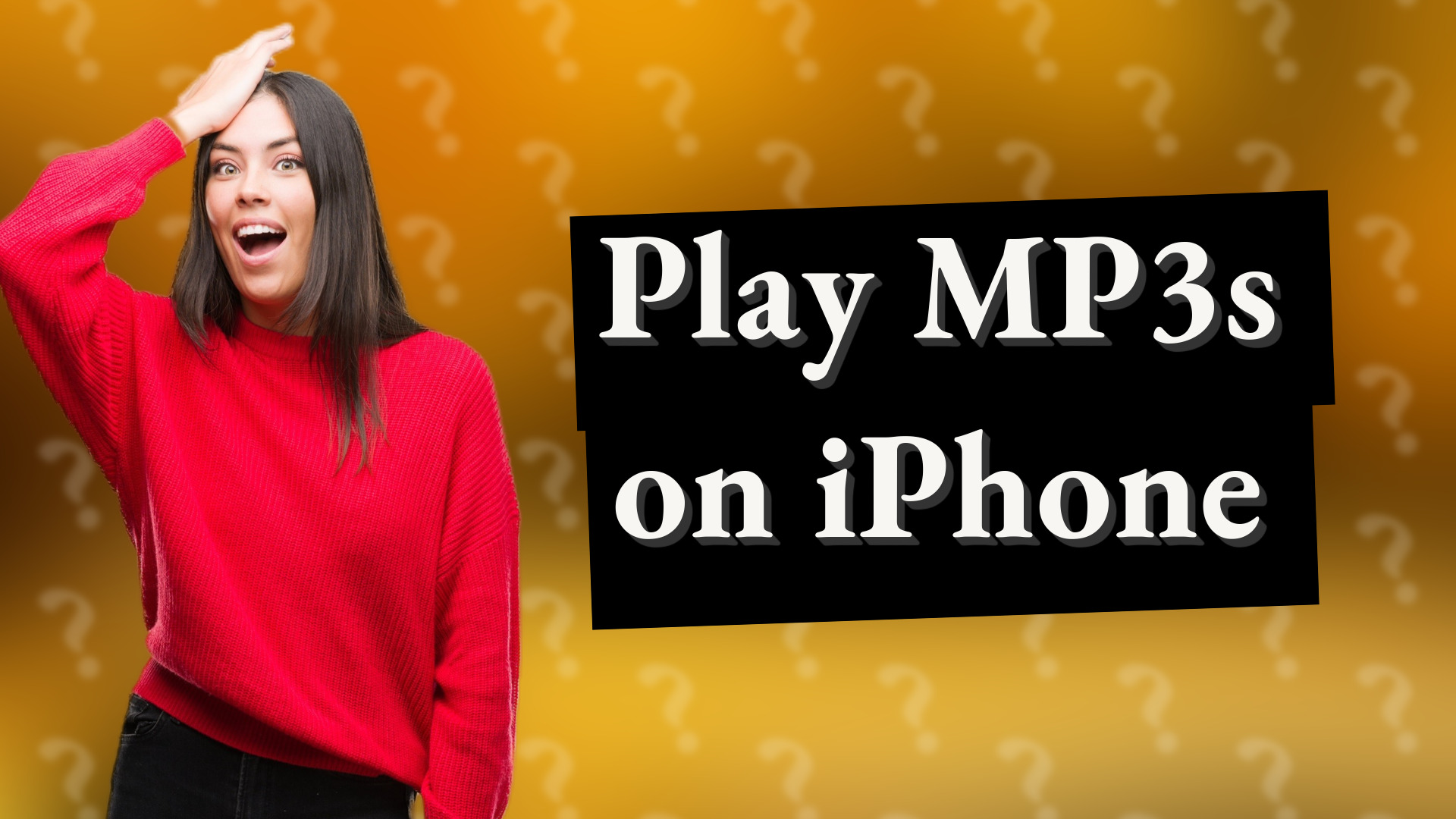 Play MP3s on iPhone