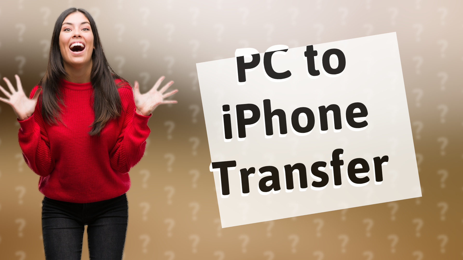 PC to iPhone Transfer