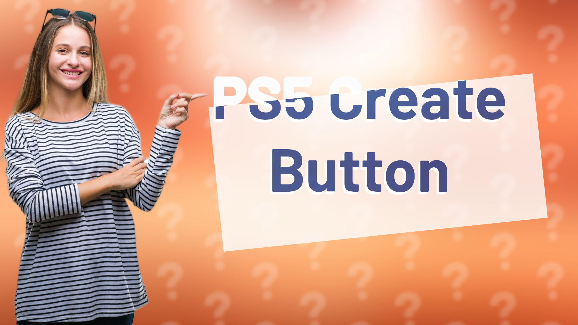 PS5 Create Button