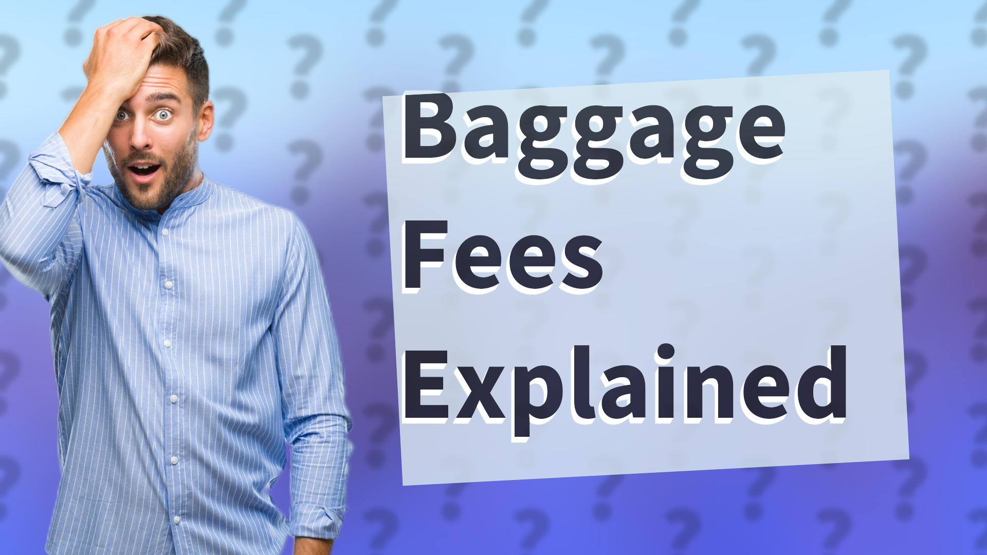 Baggage Fees Explained