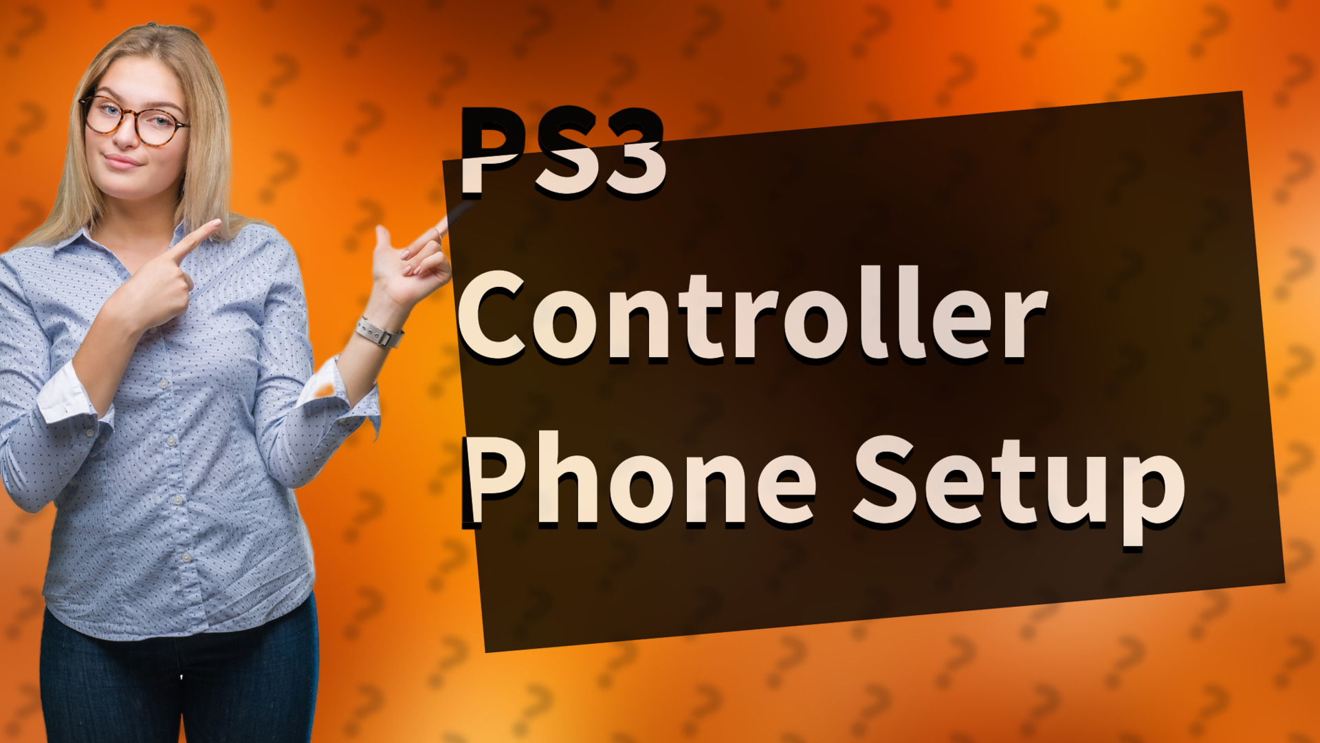 PS3 Controller Phone Setup