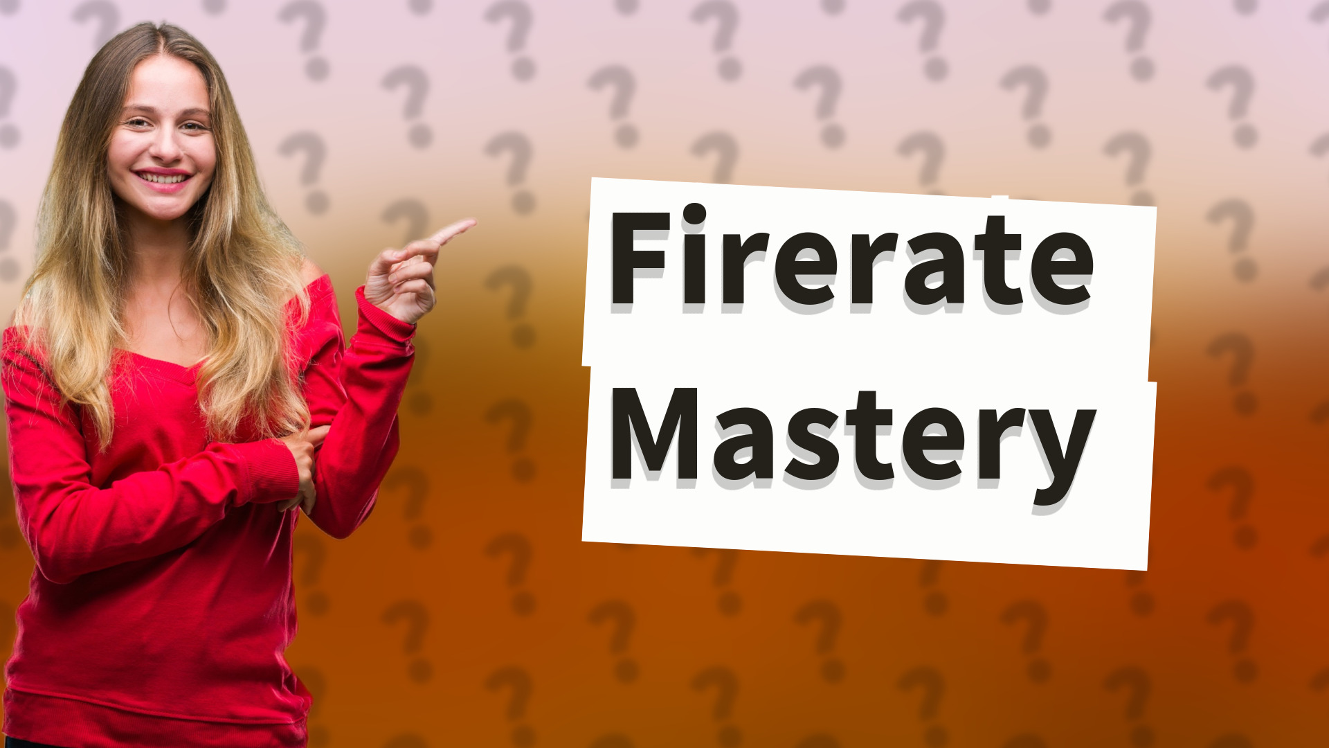 Firerate Mastery