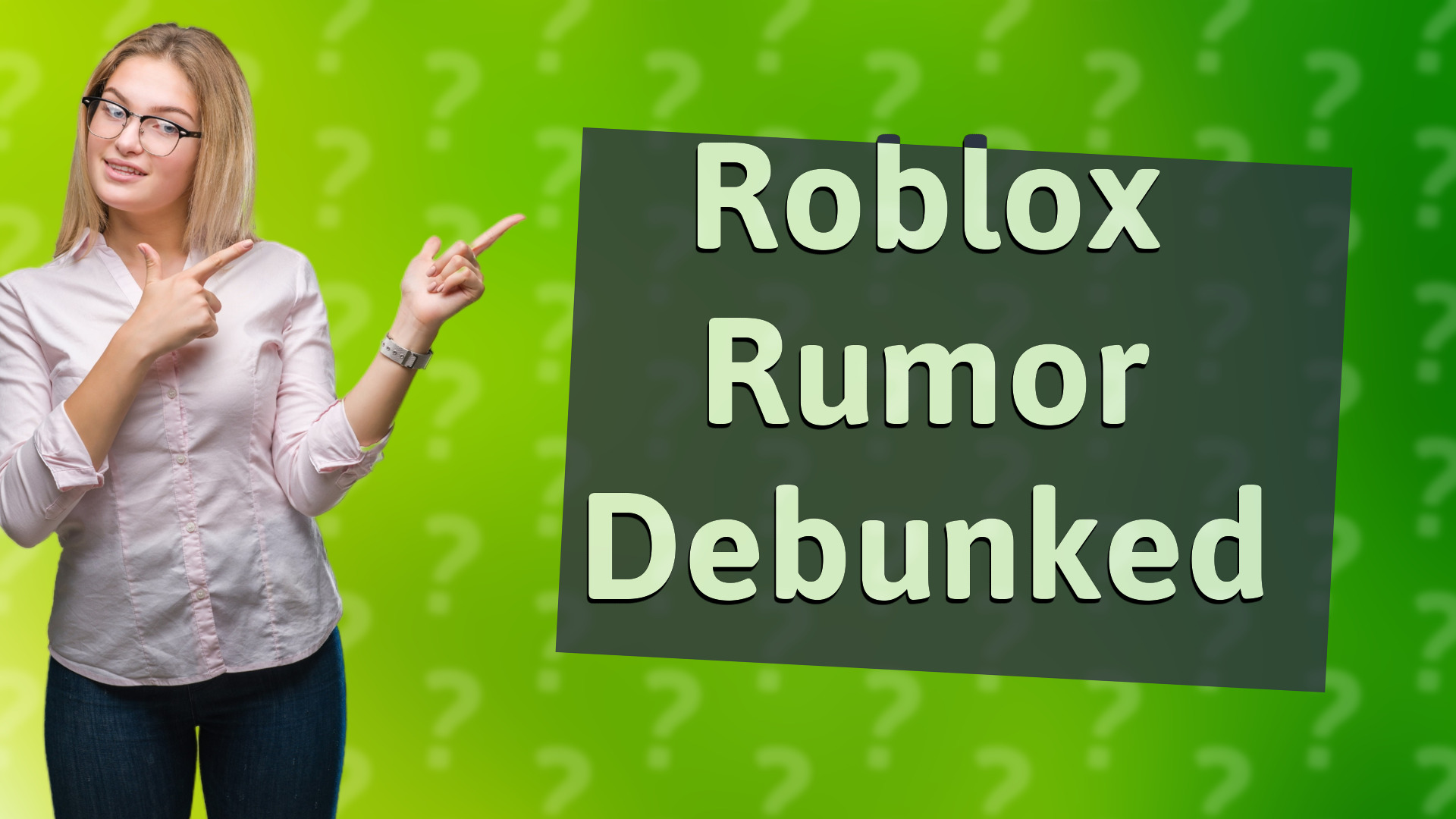 Roblox Rumor Debunked