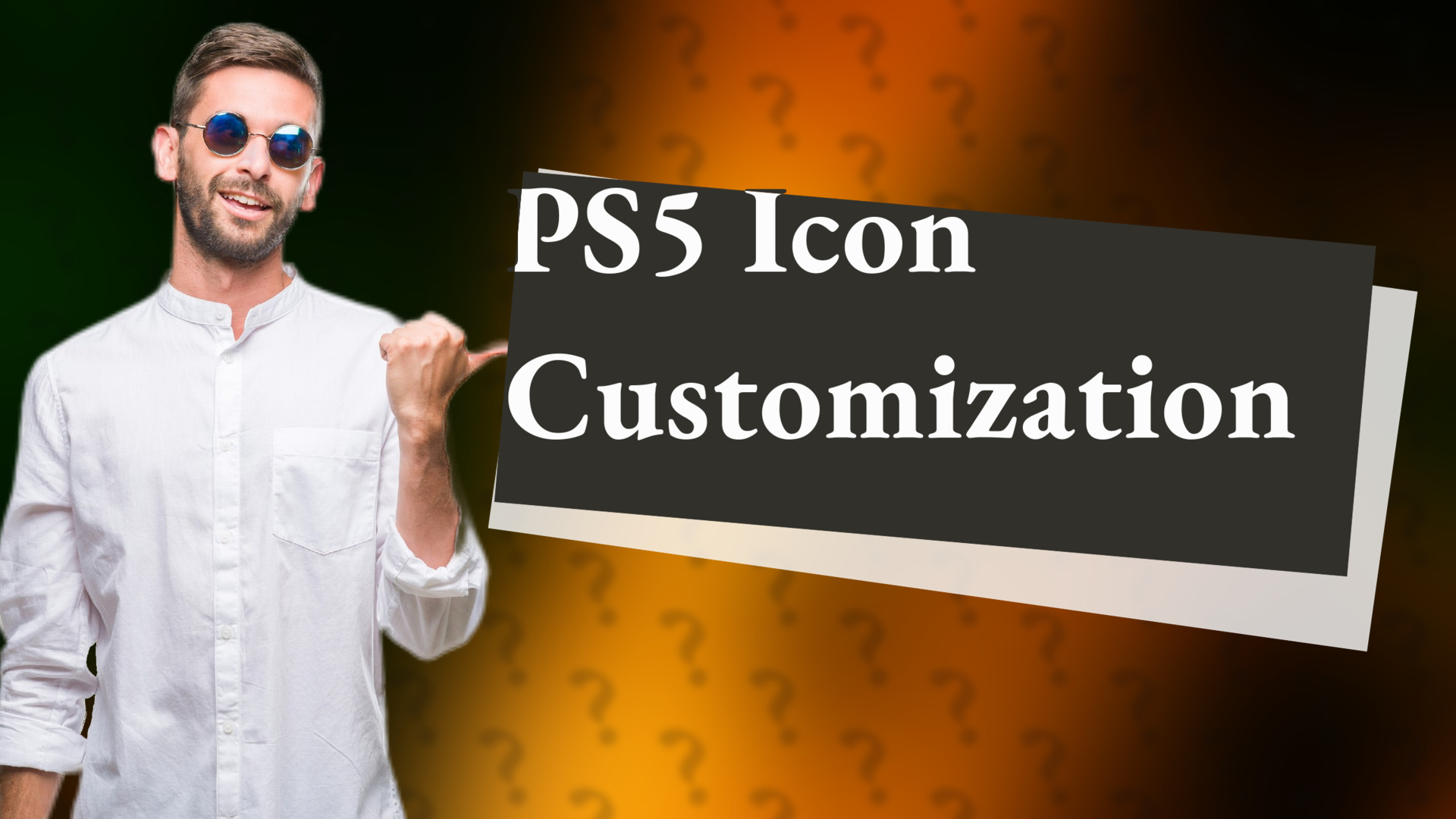 PS5 Icon Customization