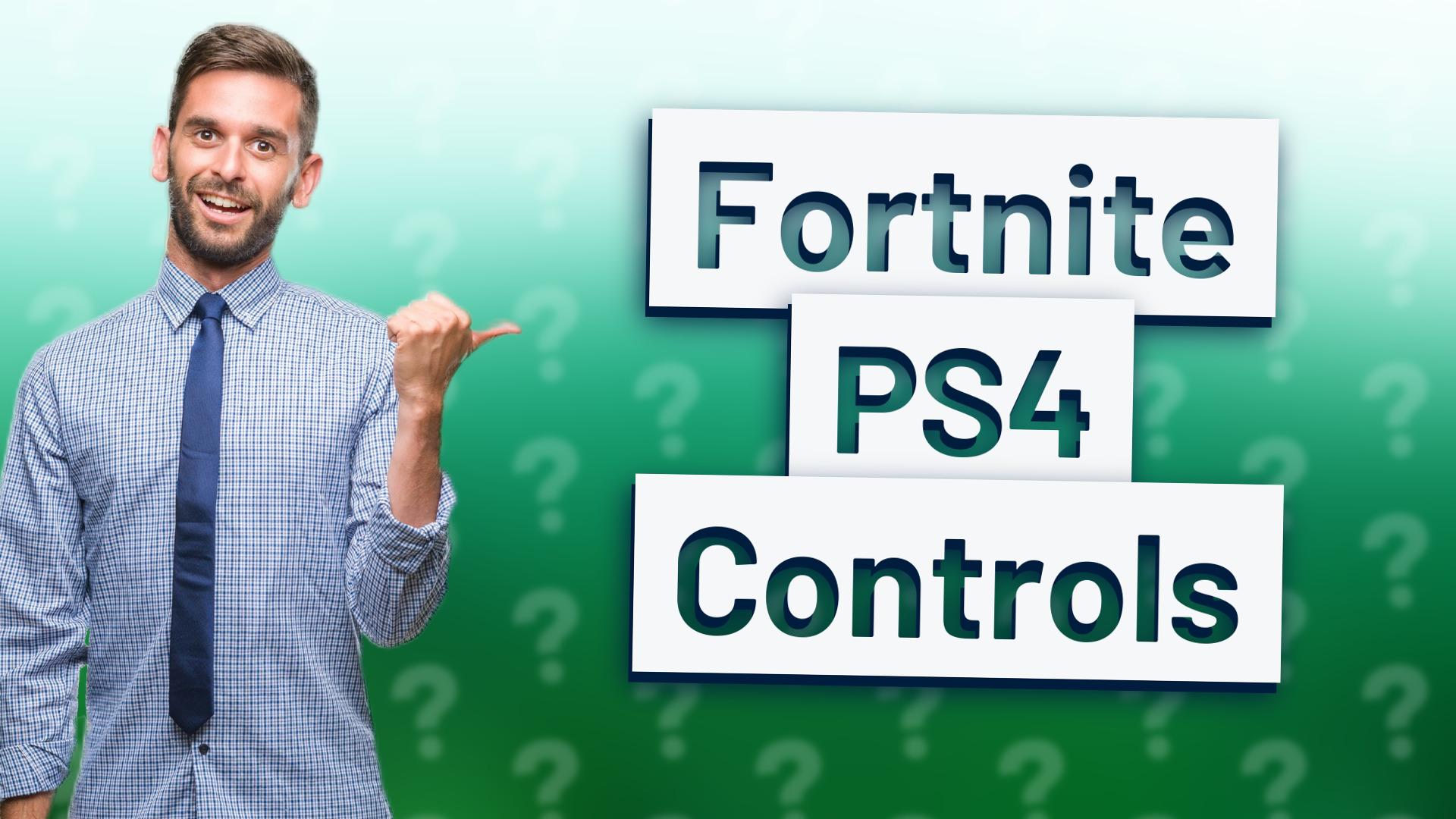 Fortnite PS4 Controls
