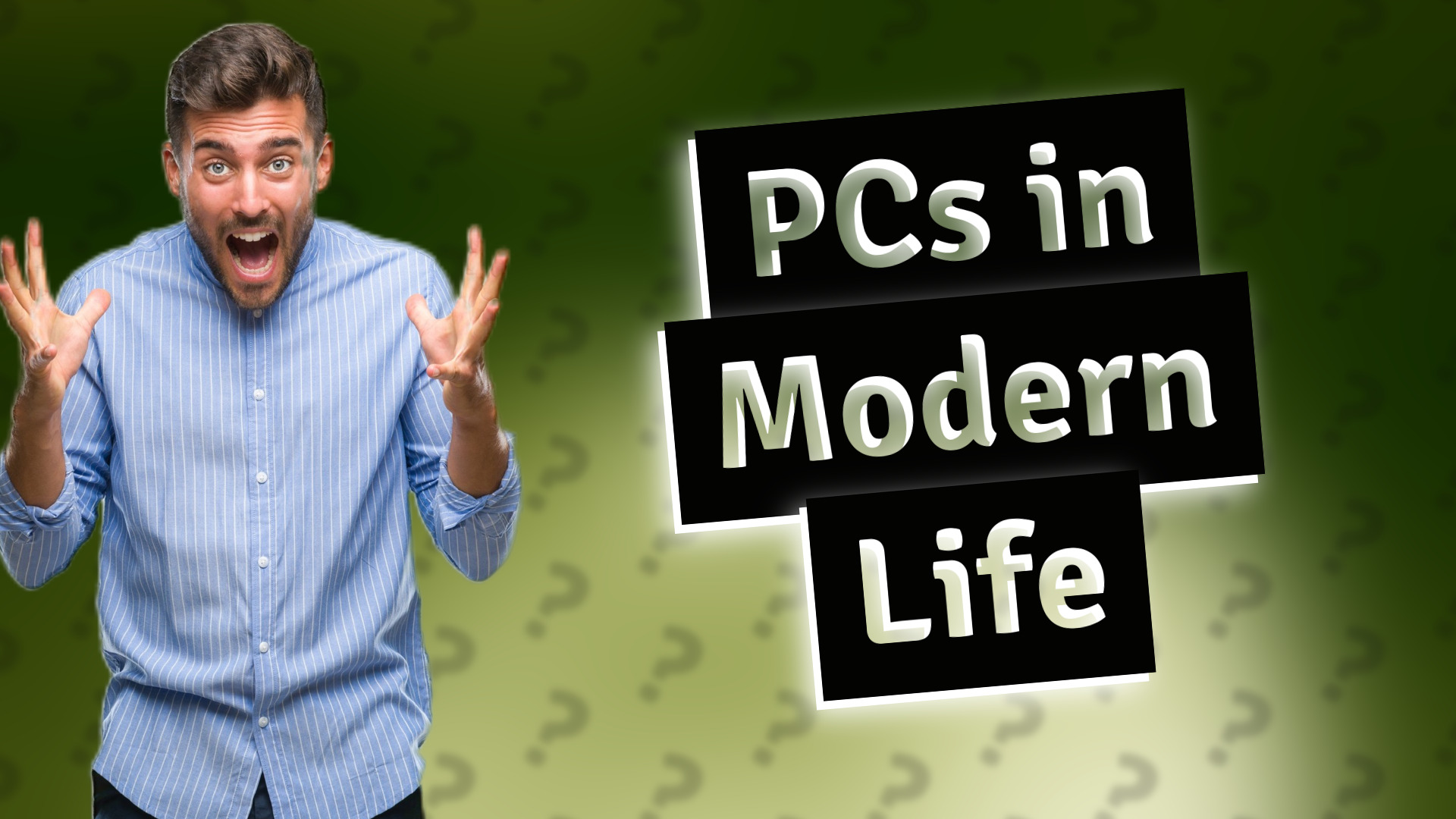 PCs in Modern Life