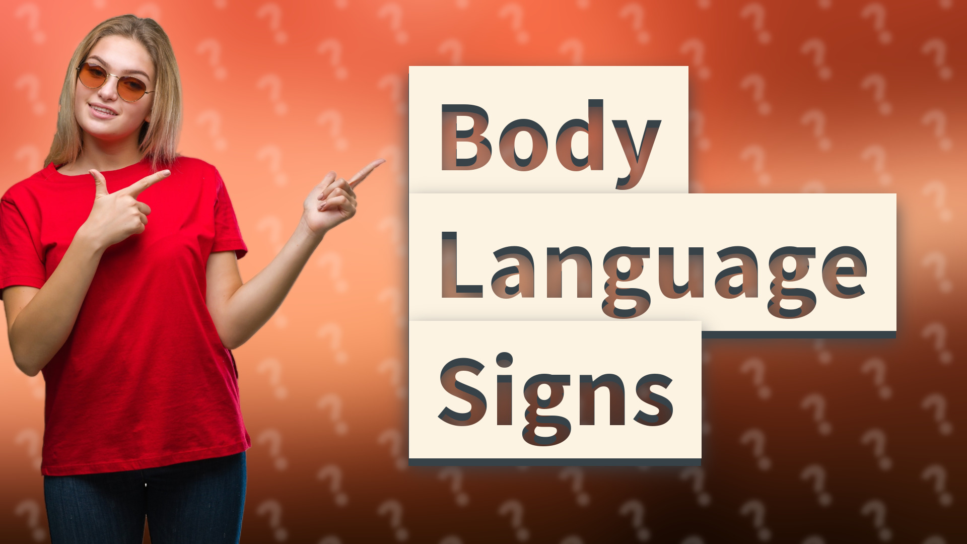 Body Language Signs