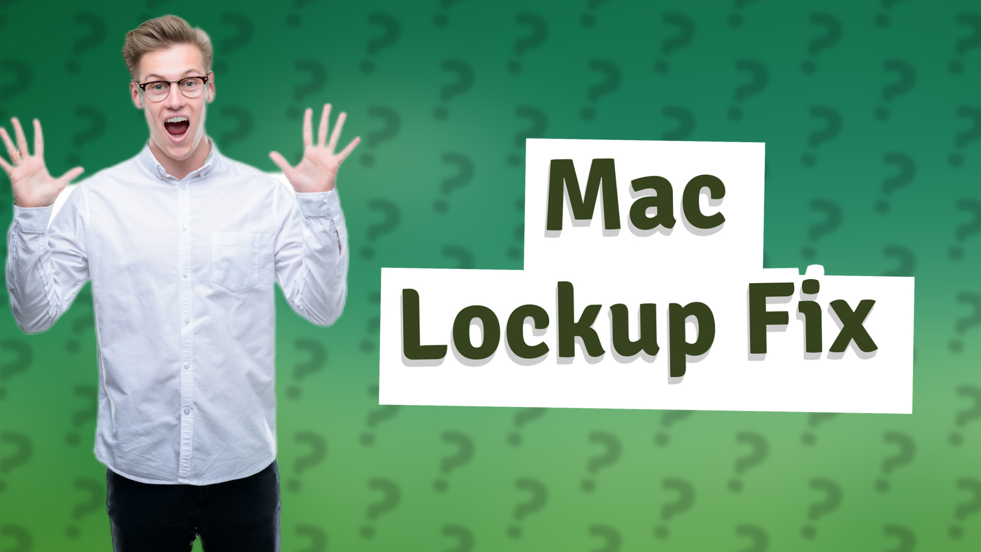 Mac Lockup Fix