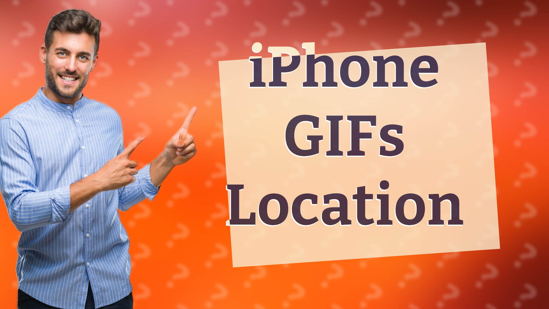 iPhone GIFs Location