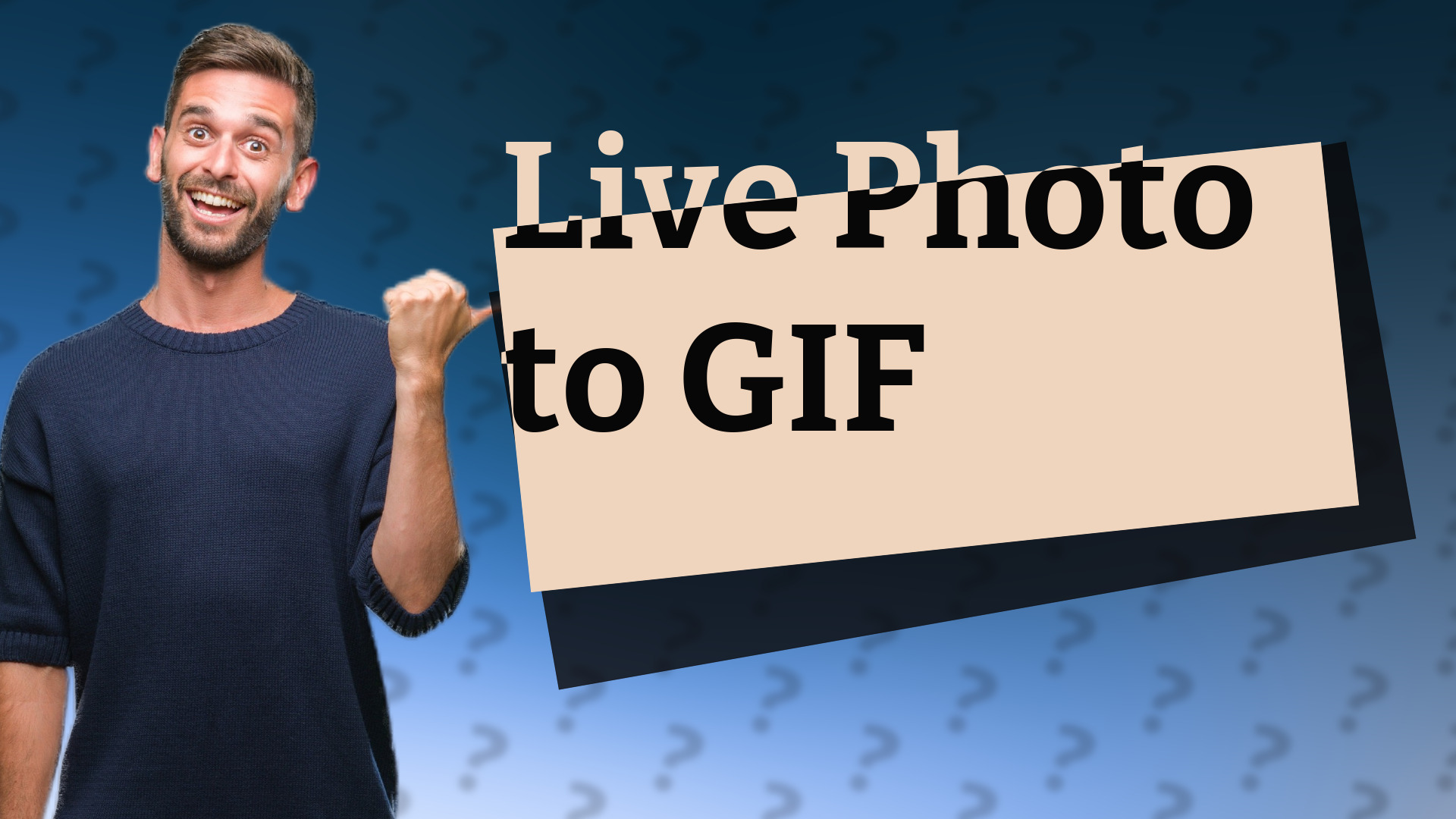 Live Photo to GIF