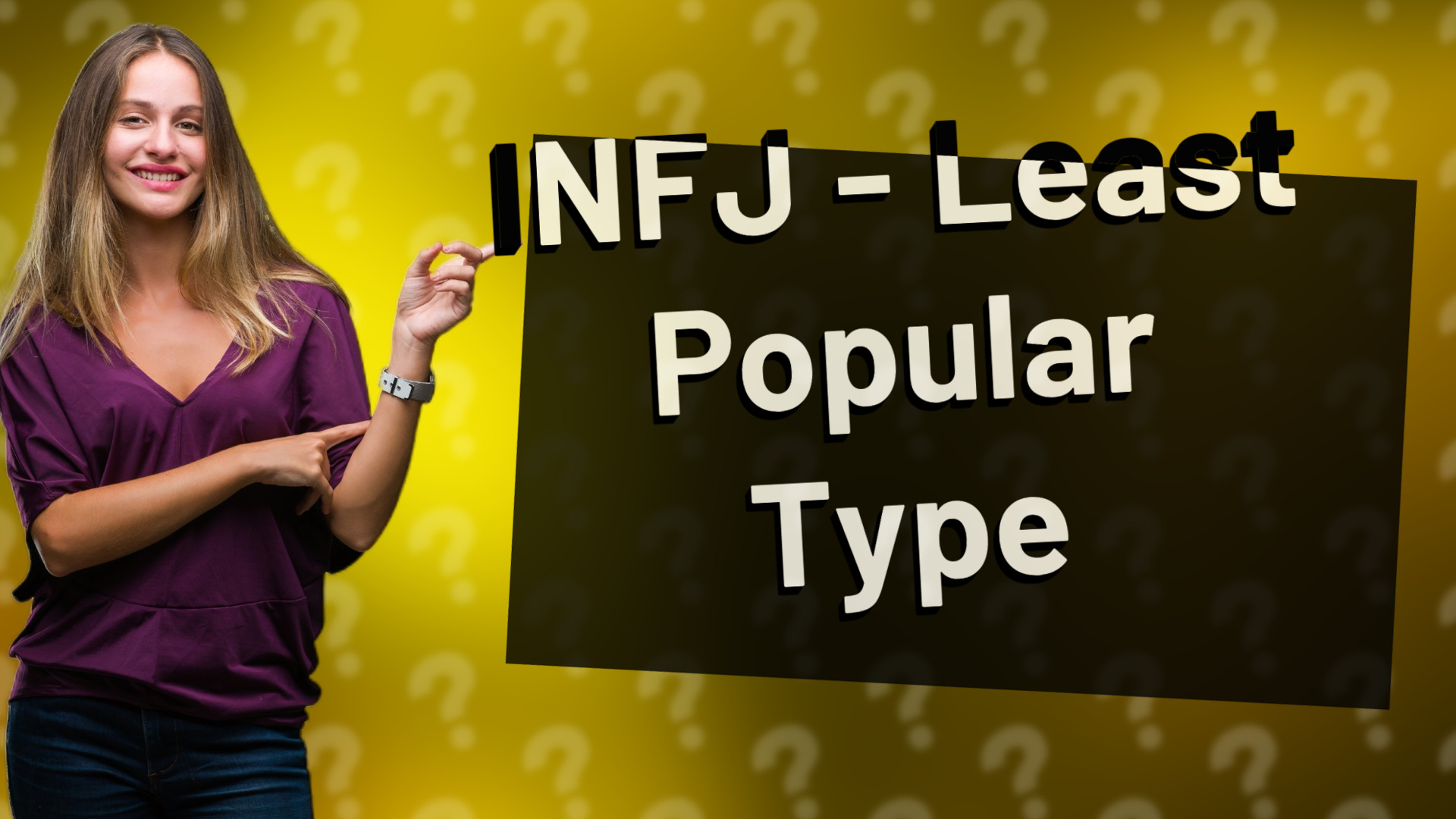 INFJ - Least Popular Type