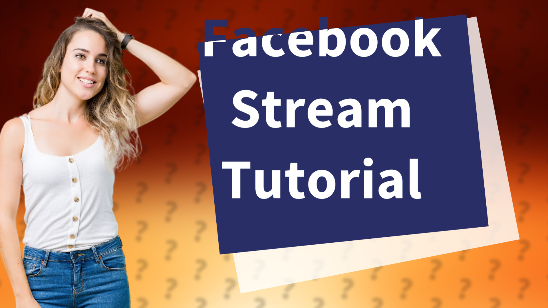 Facebook Stream Tutorial