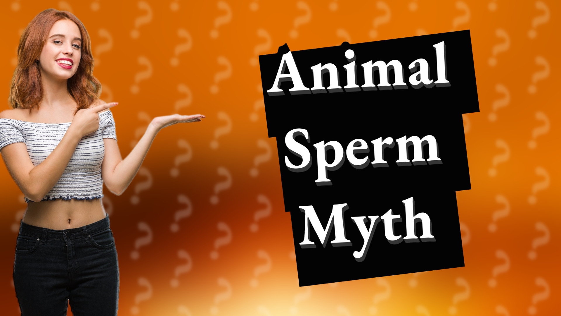 Animal Sperm Myth