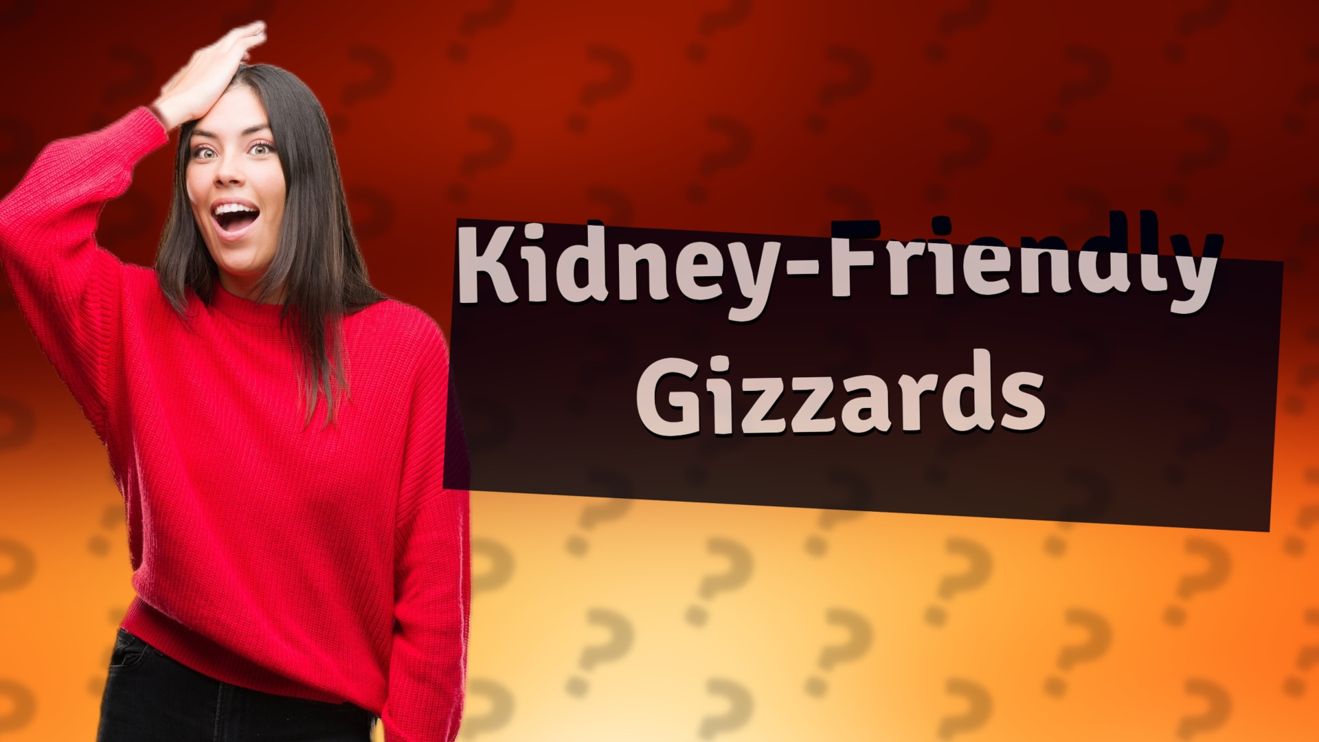 Kidney-Friendly Gizzards