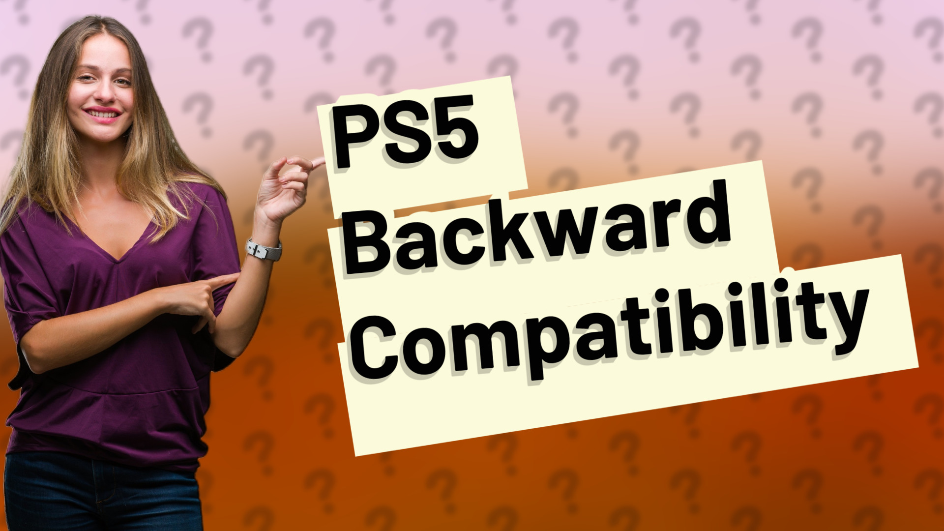 PS5 Backward Compatibility