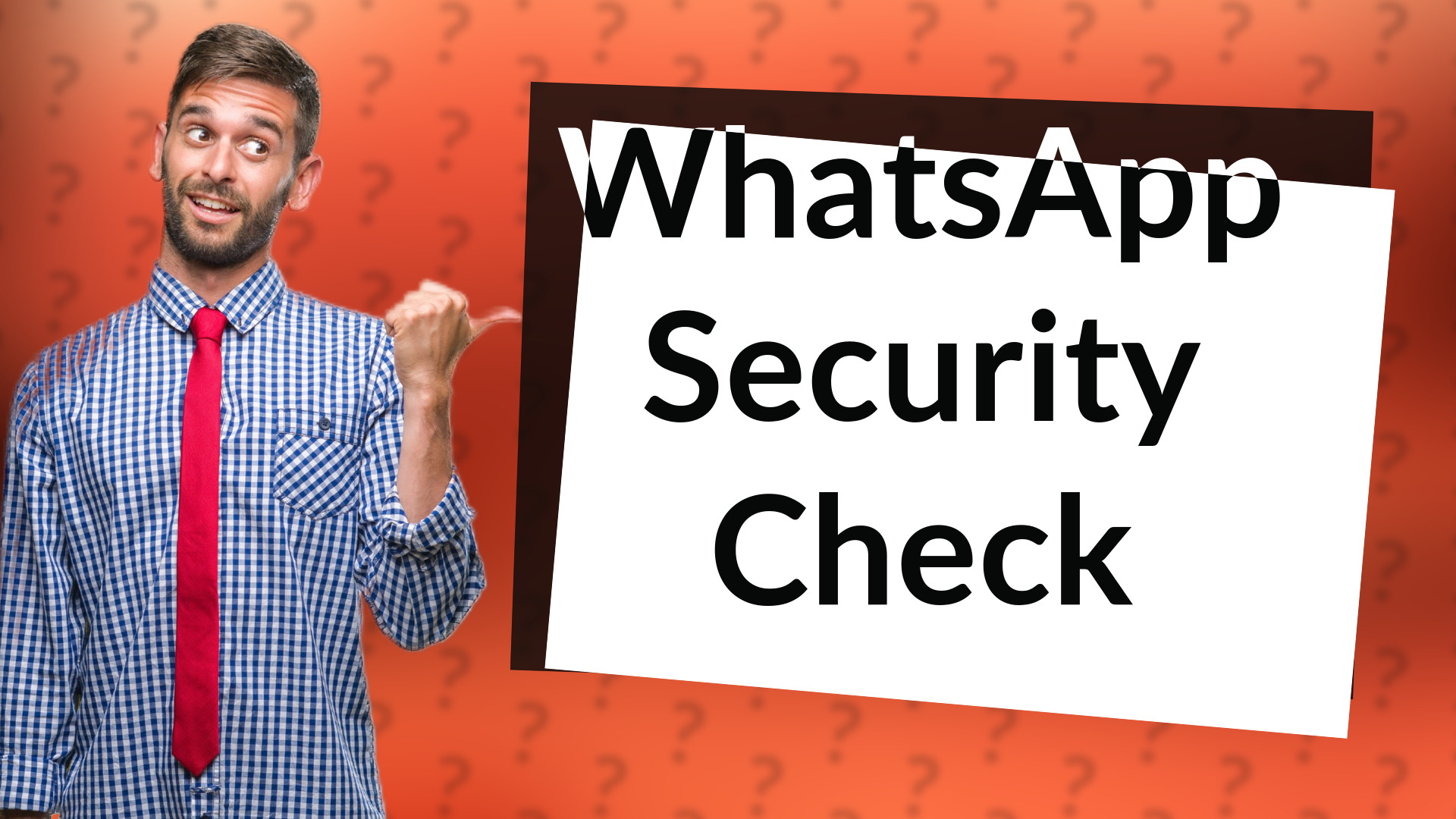 WhatsApp Security Check
