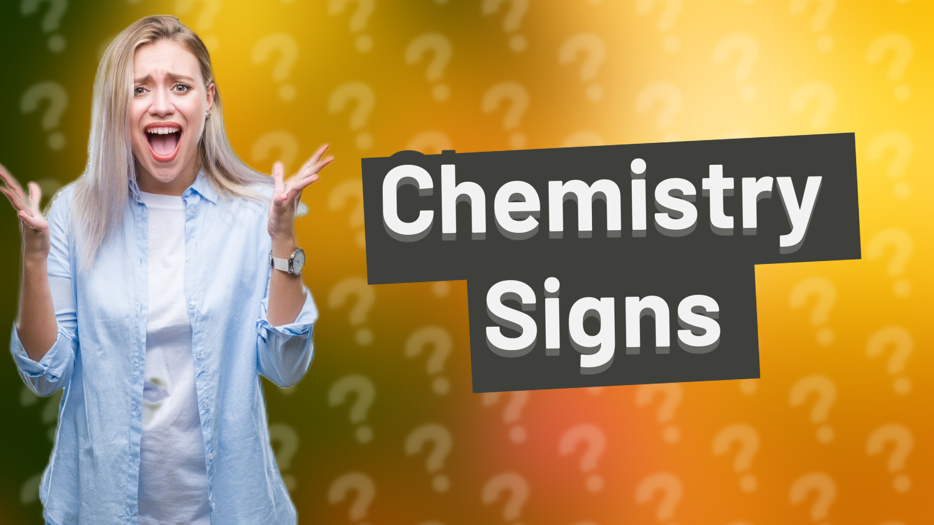 Chemistry Signs