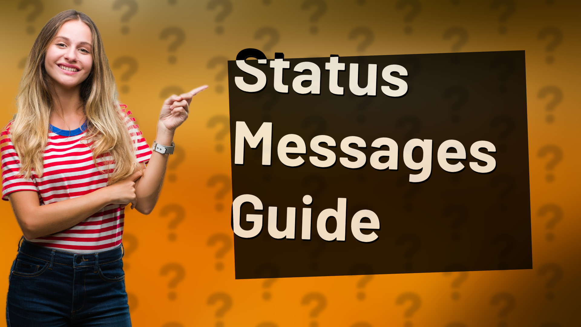 Status Messages Guide