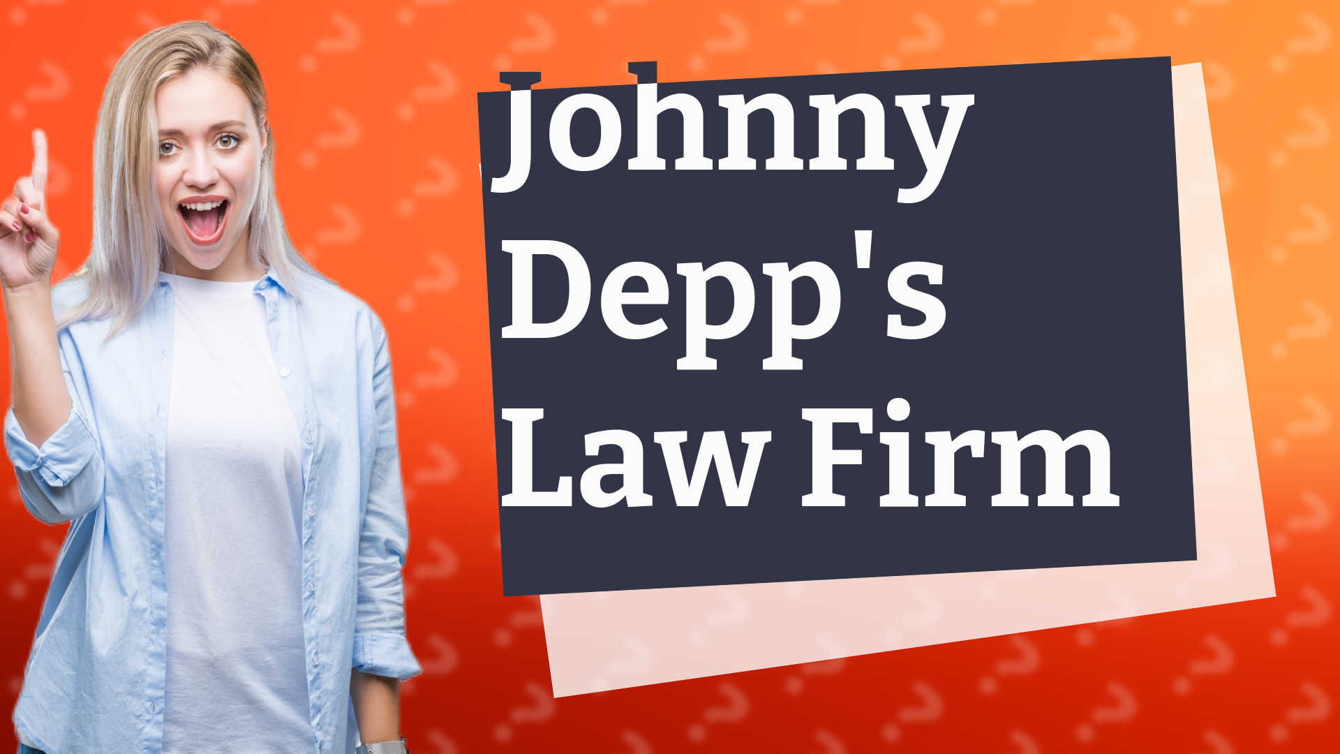 Johnny Depp's Law Firm