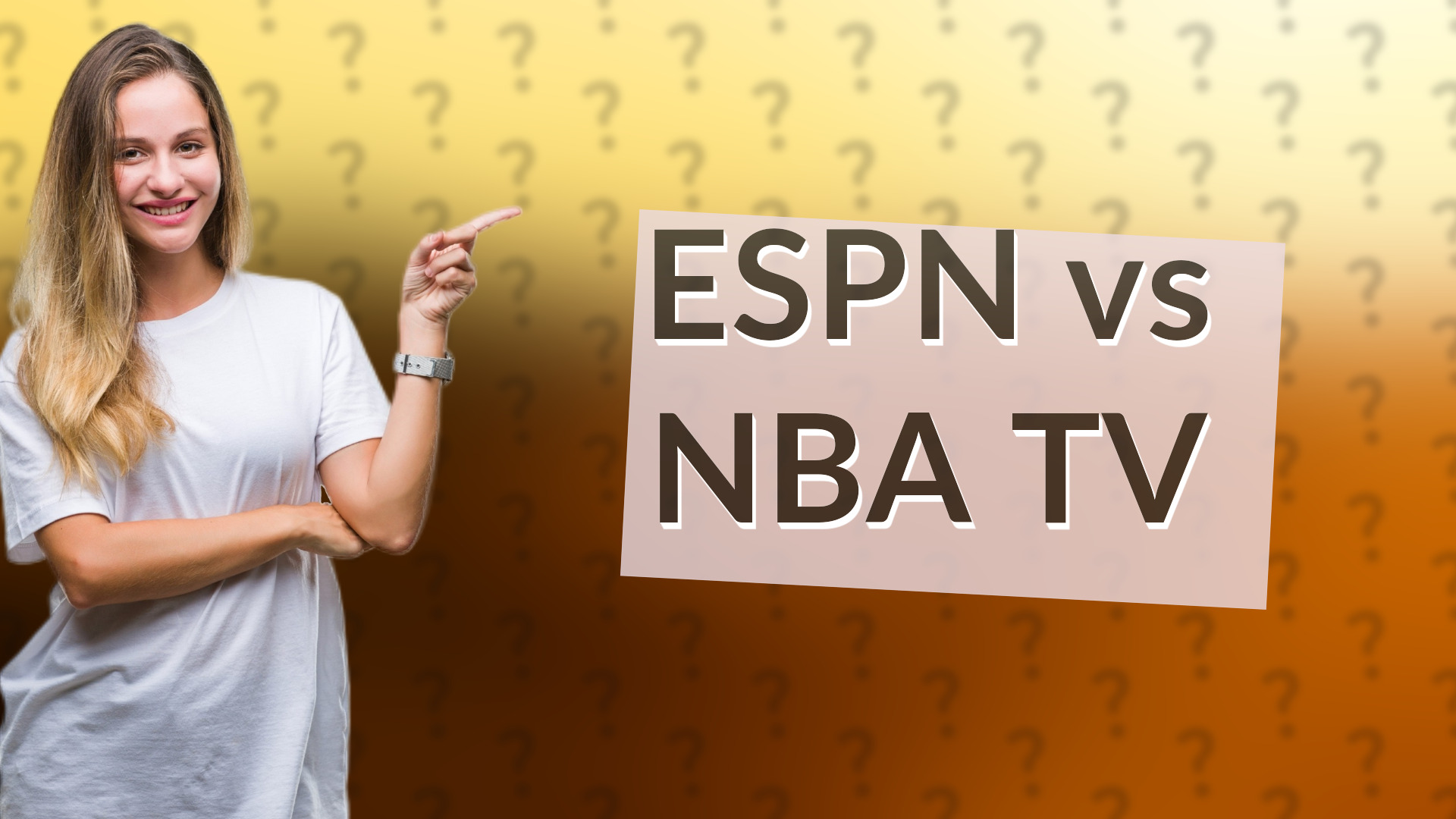 ESPN vs NBA TV