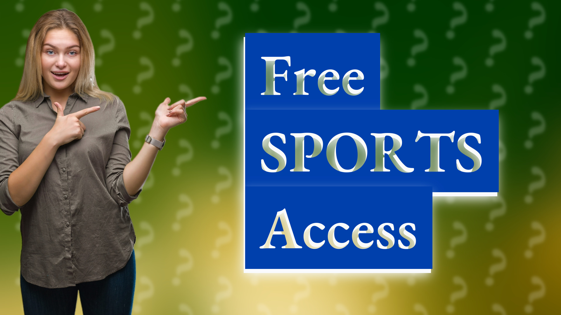Free SPORTS Access