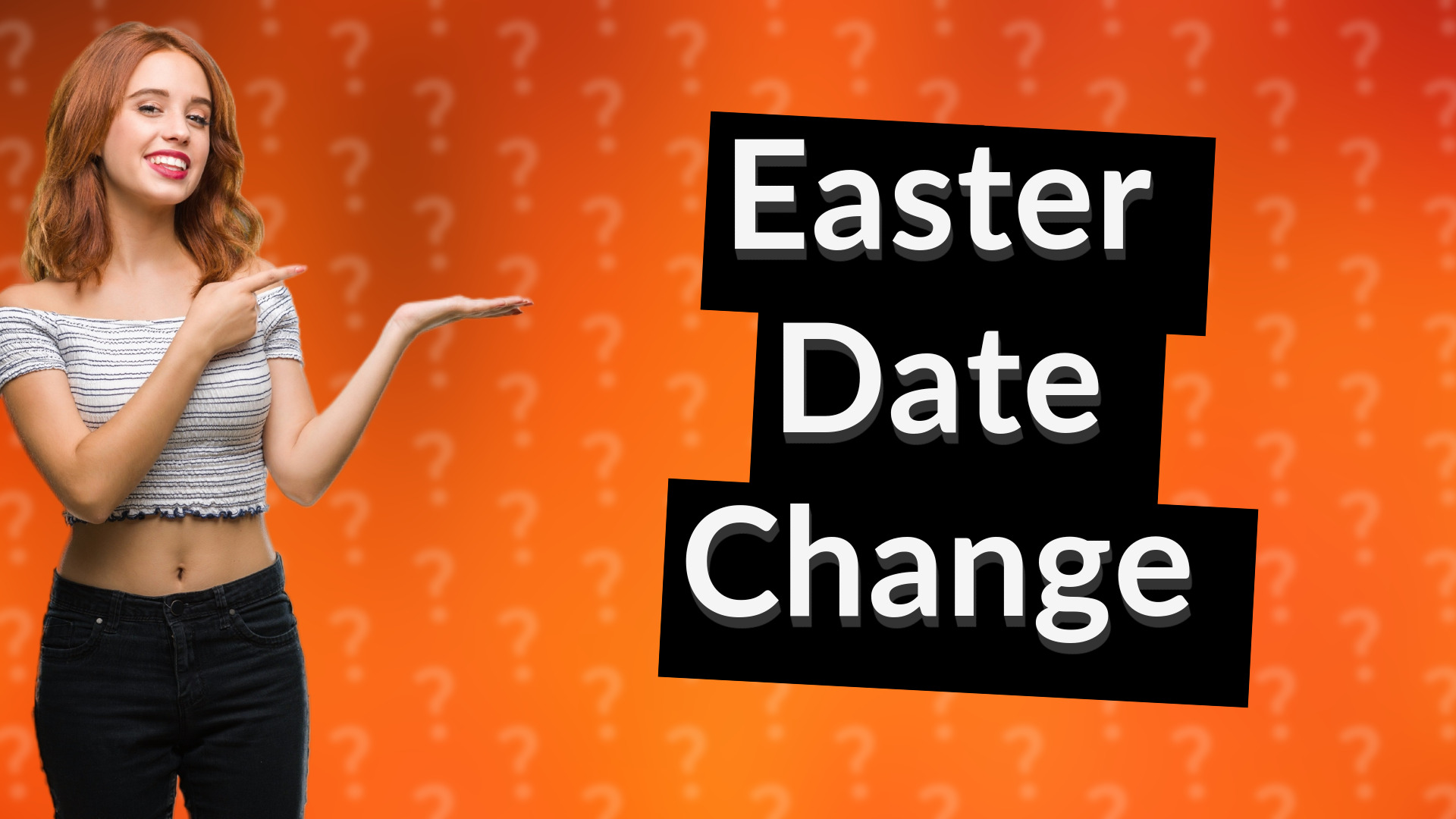 Easter Date Change