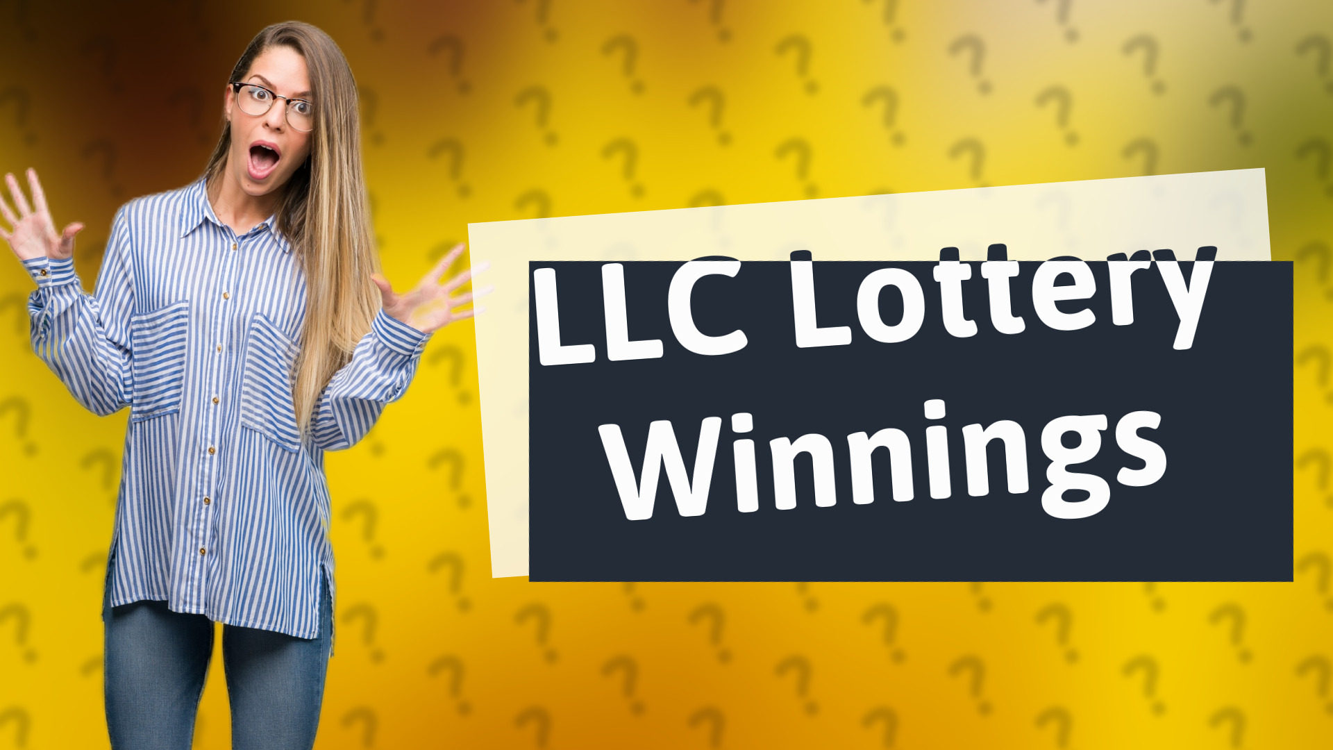 LLC Lottery Winnings