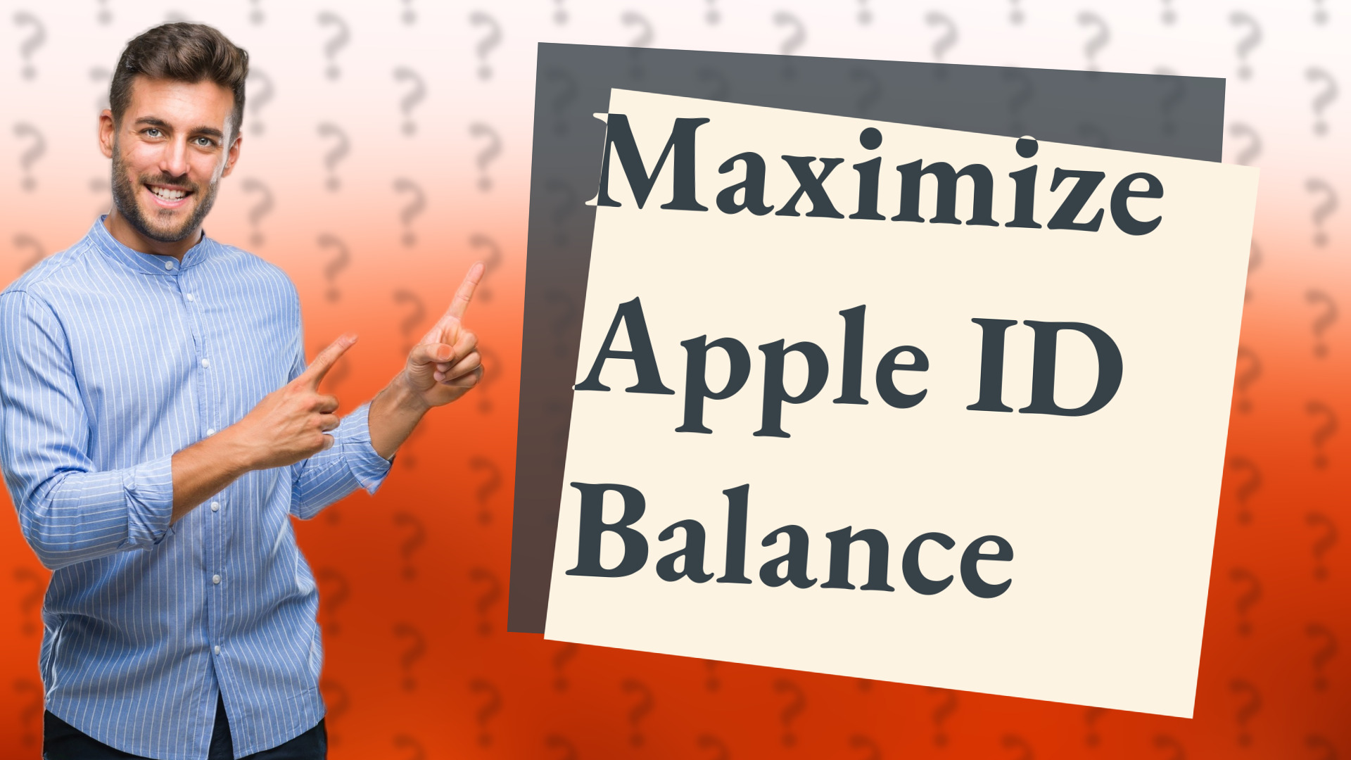 Maximize Apple ID Balance