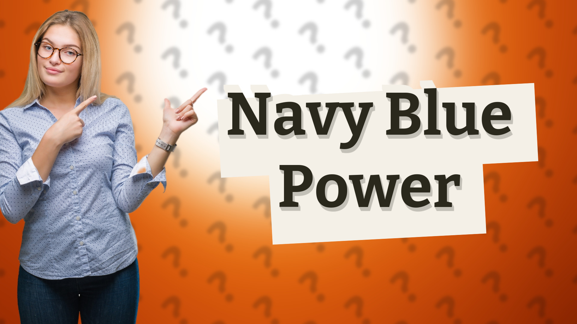 Navy Blue Power