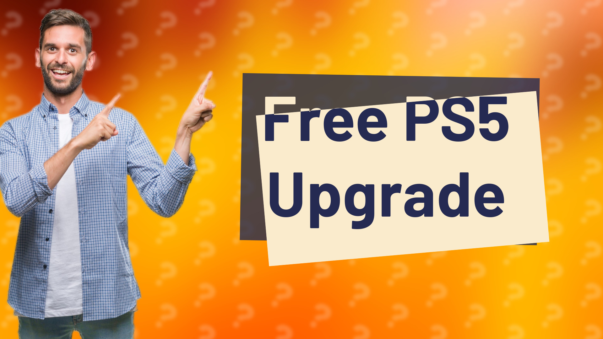 Free PS5 Upgrade