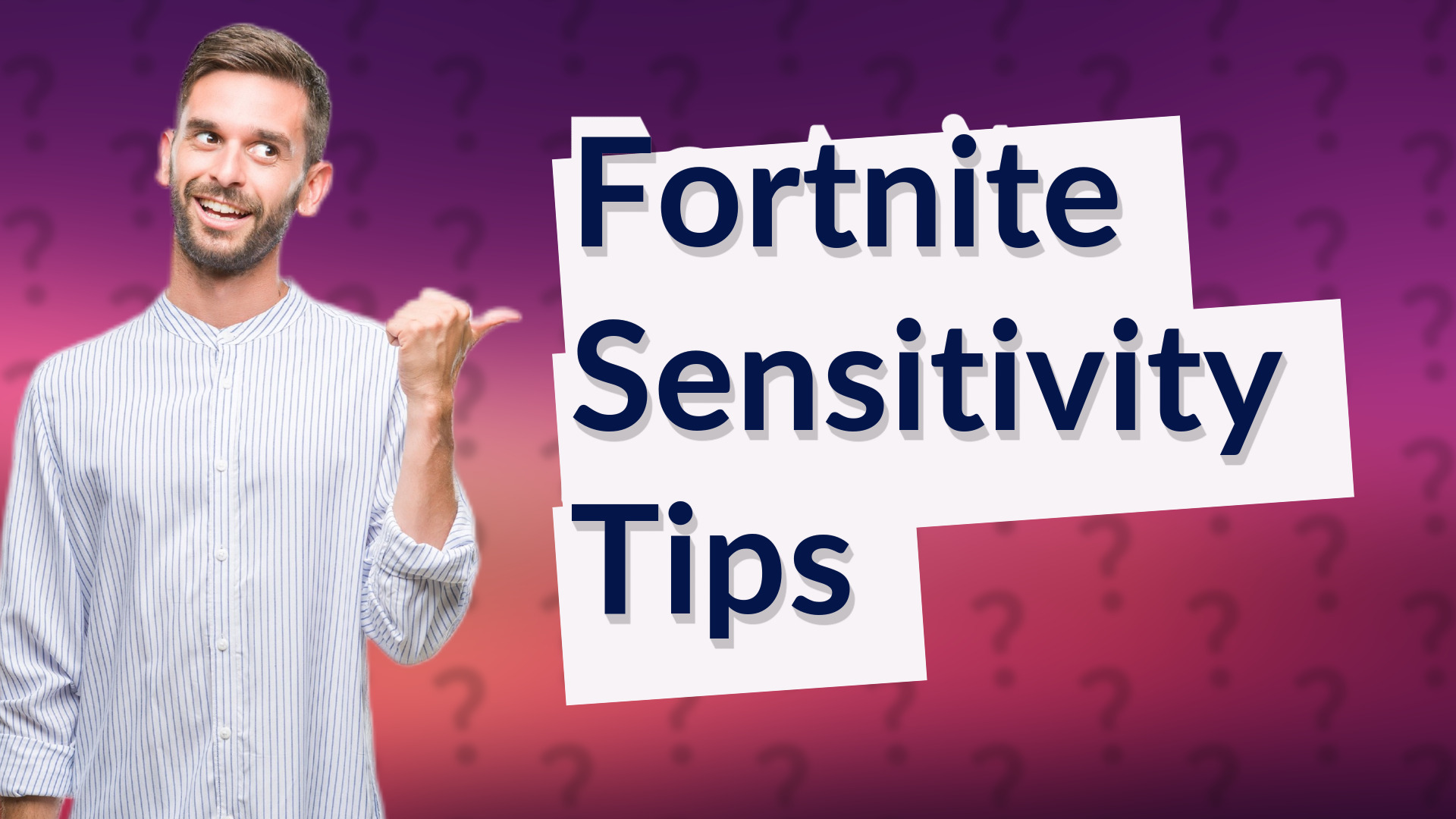 Fortnite Sensitivity Tips