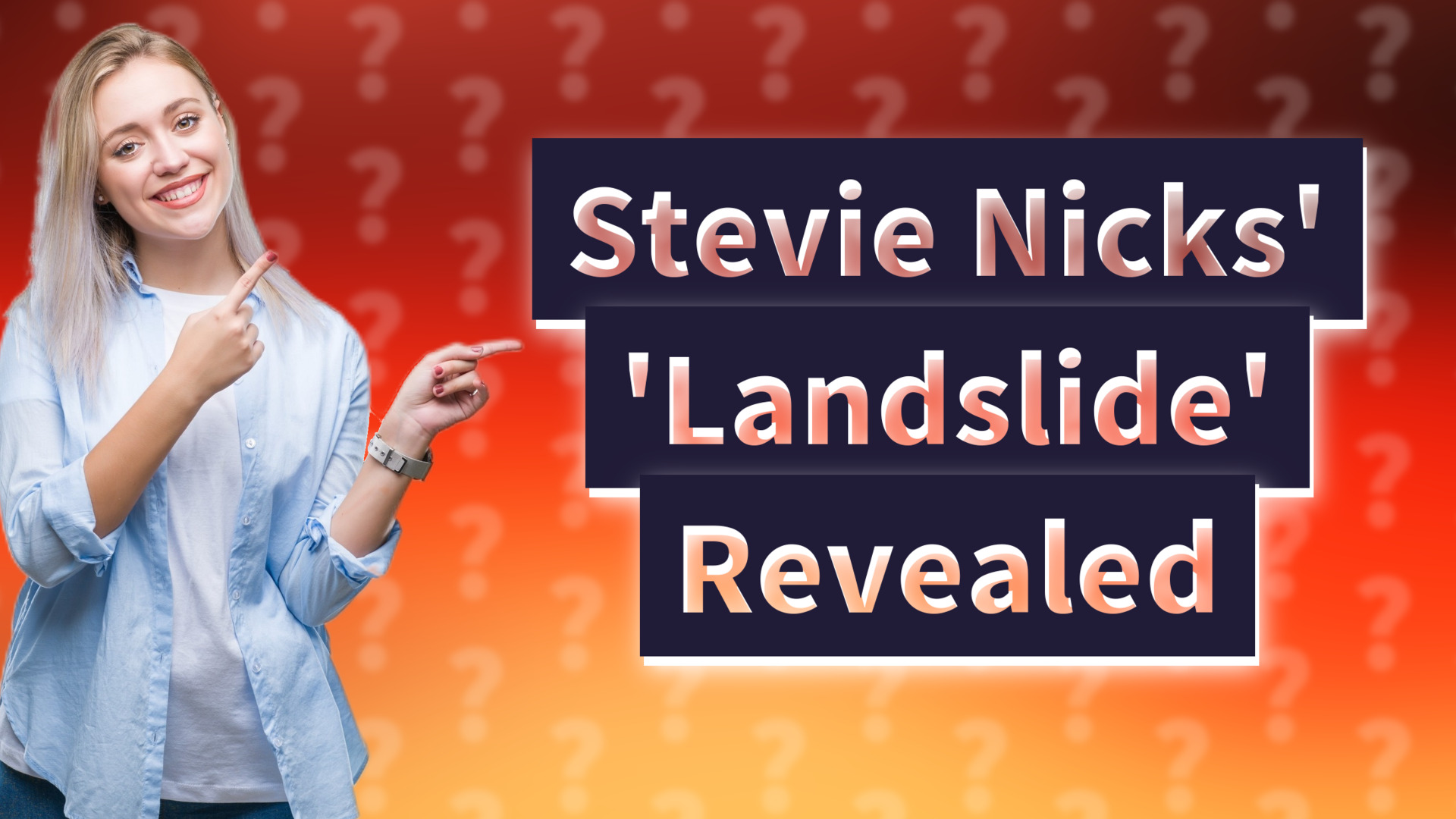 Stevie Nicks' 'Landslide' Revealed