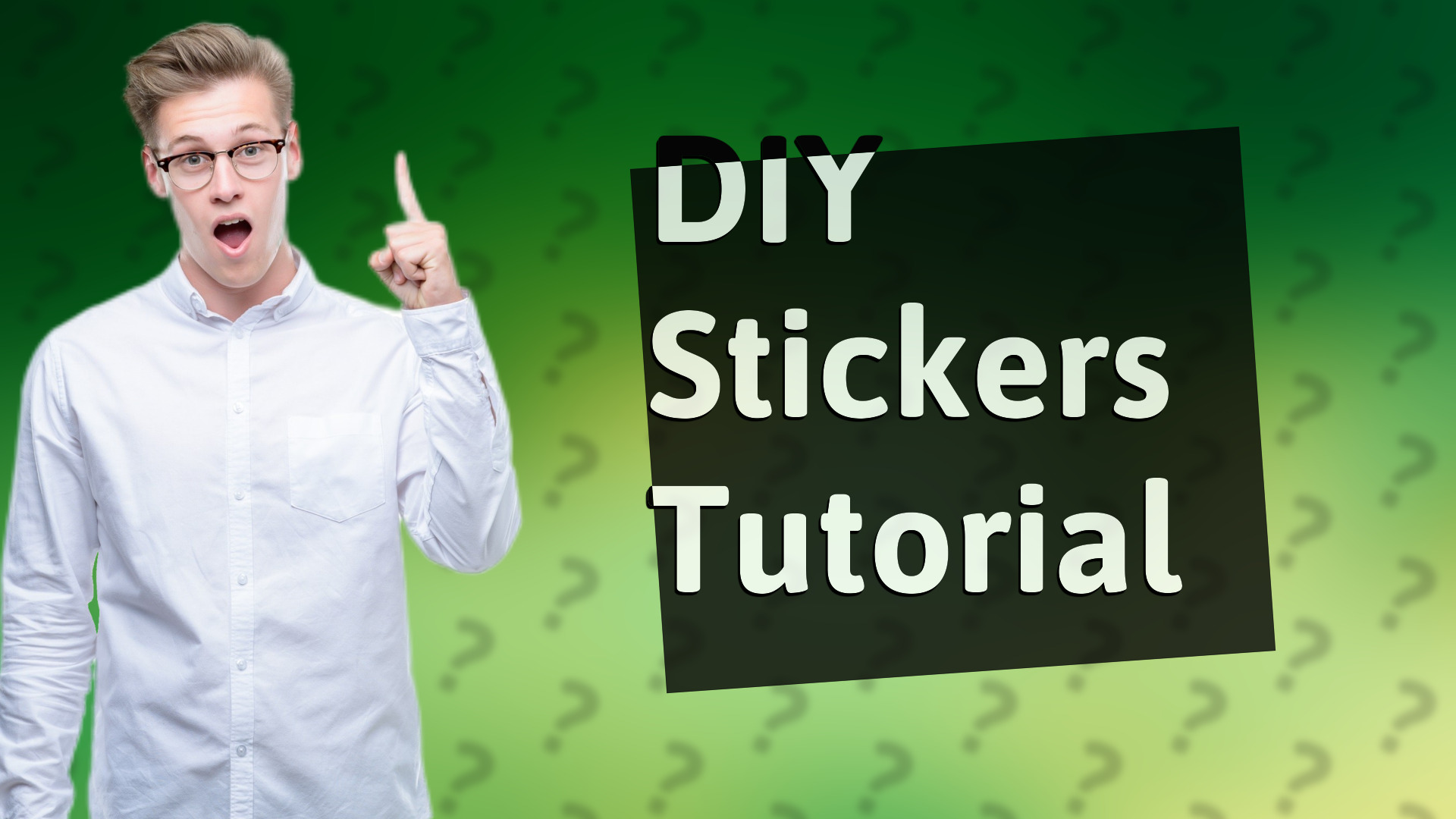DIY Stickers Tutorial