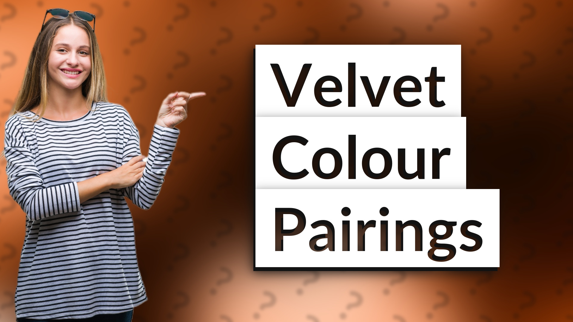 Velvet Colour Pairings