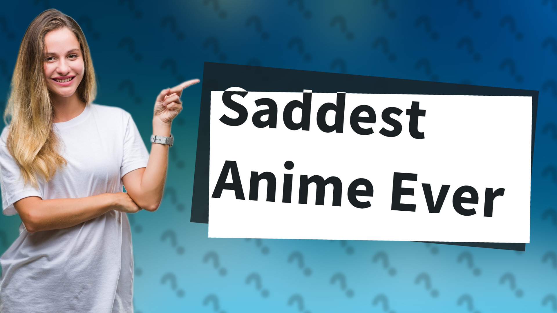 Saddest Anime Ever