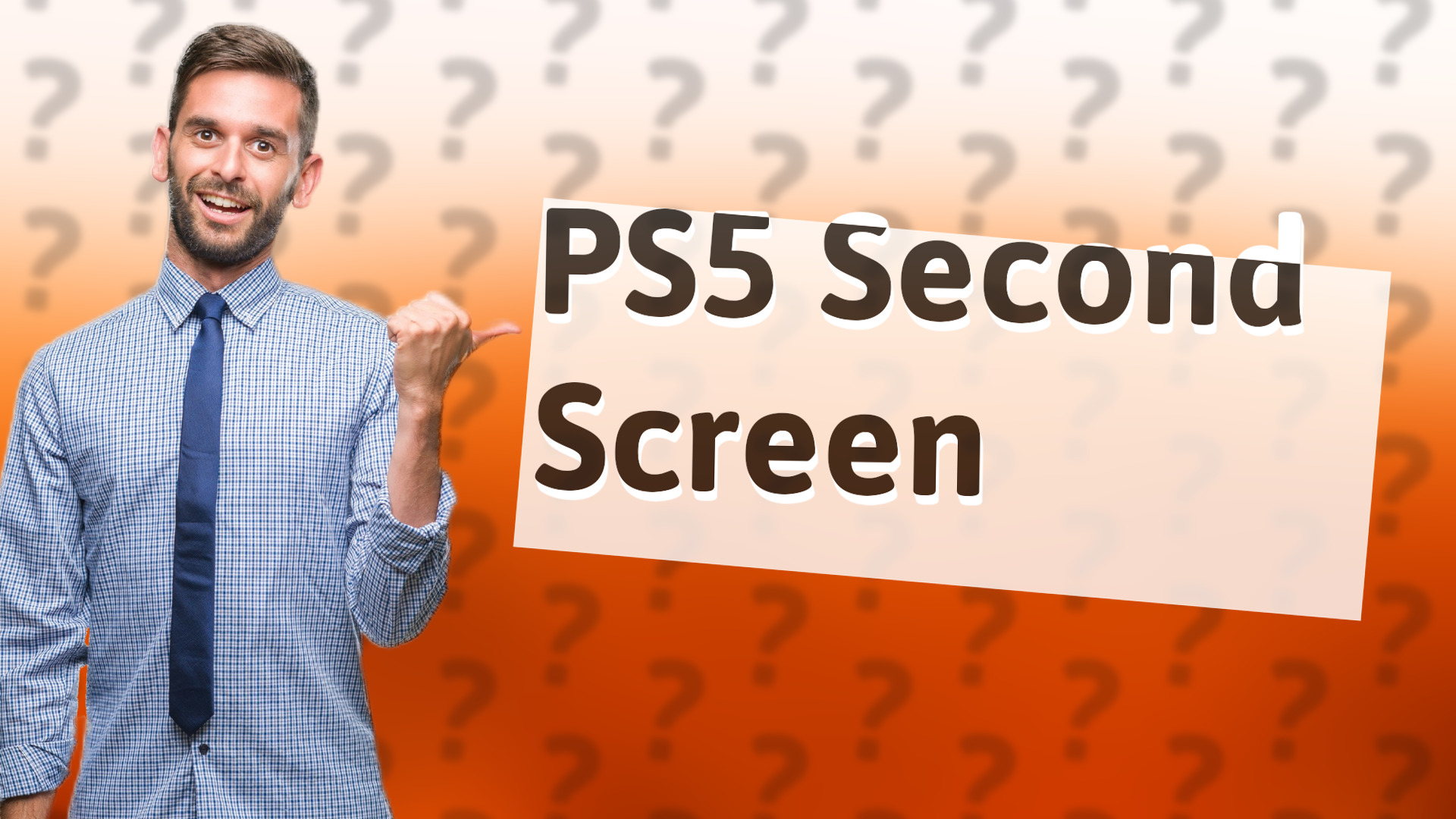 PS5 Second Screen