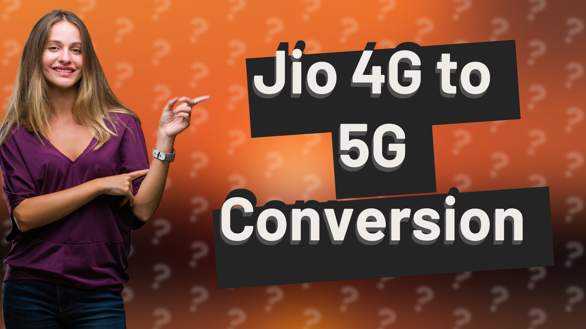Jio 4G to 5G Conversion