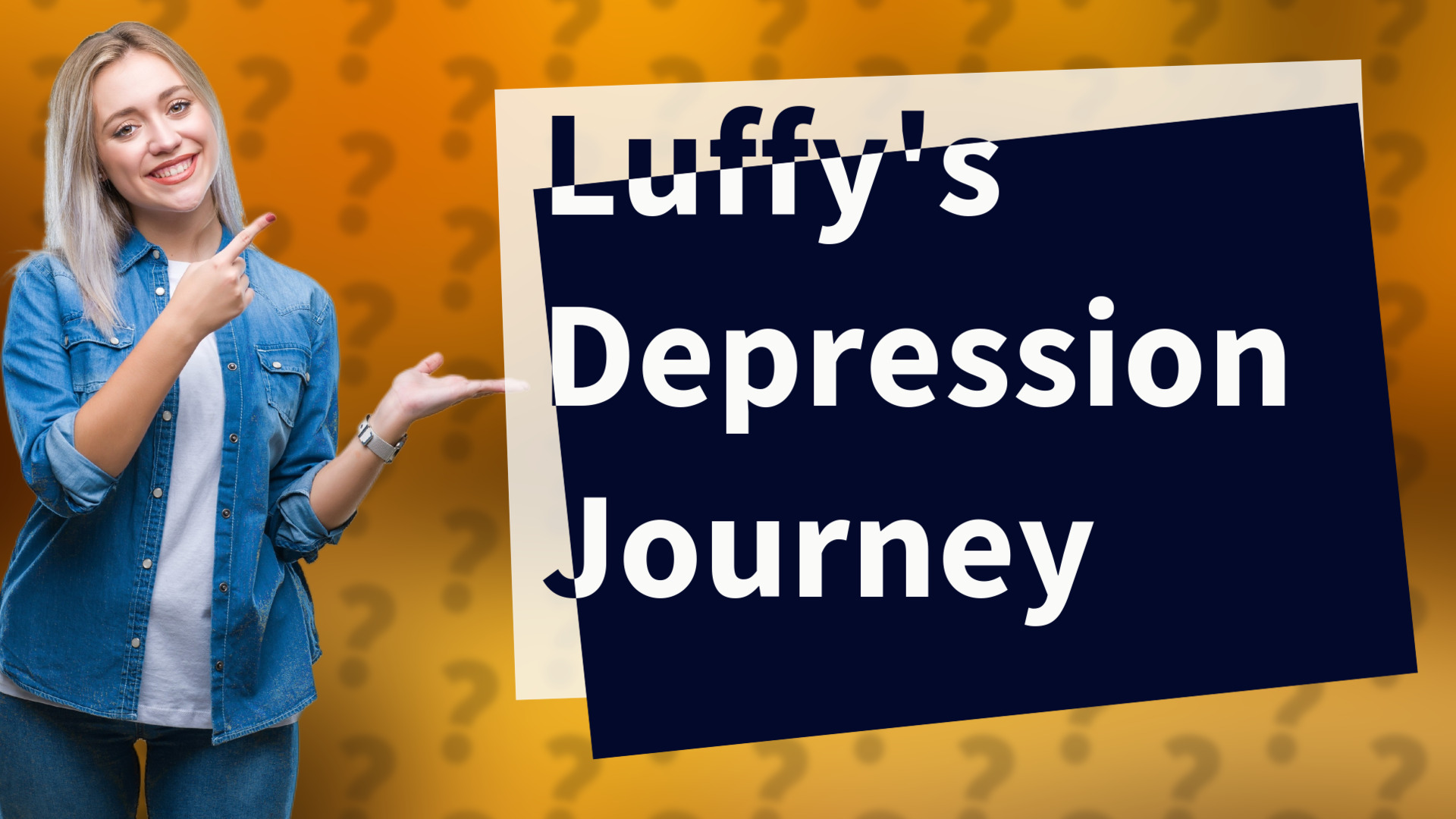 Luffy's Depression Journey