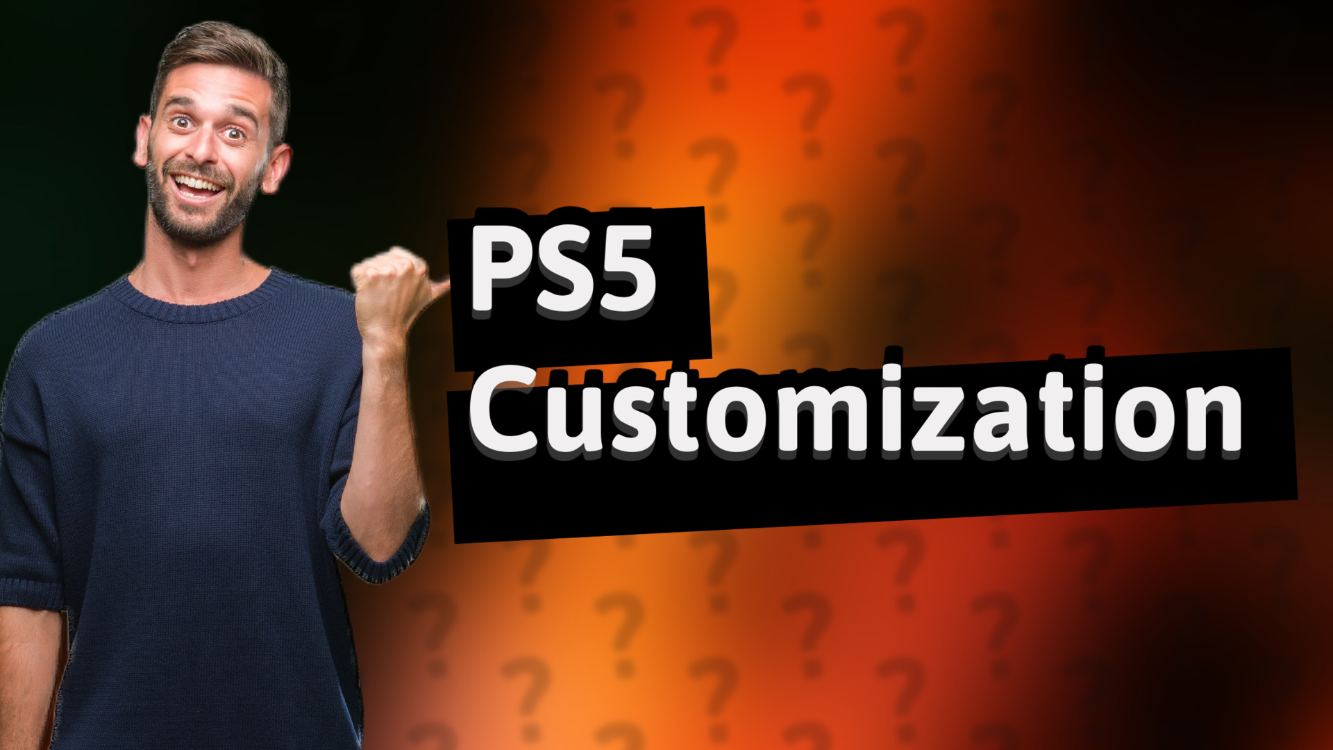 PS5 Customization